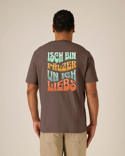 Isch bin Pälzer T-Shirt – Seitenansicht – Bio Pfaelzer Streetwear | PFALZVIBE