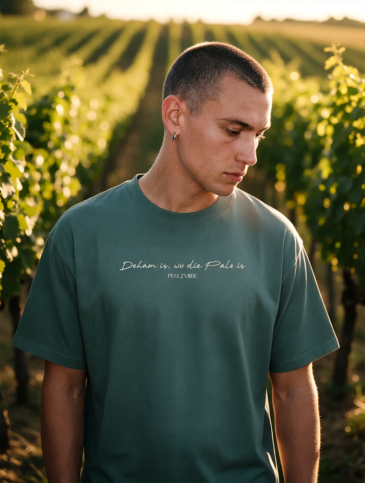 Dehäm is, wu die Palz is T-Shirt Unisex