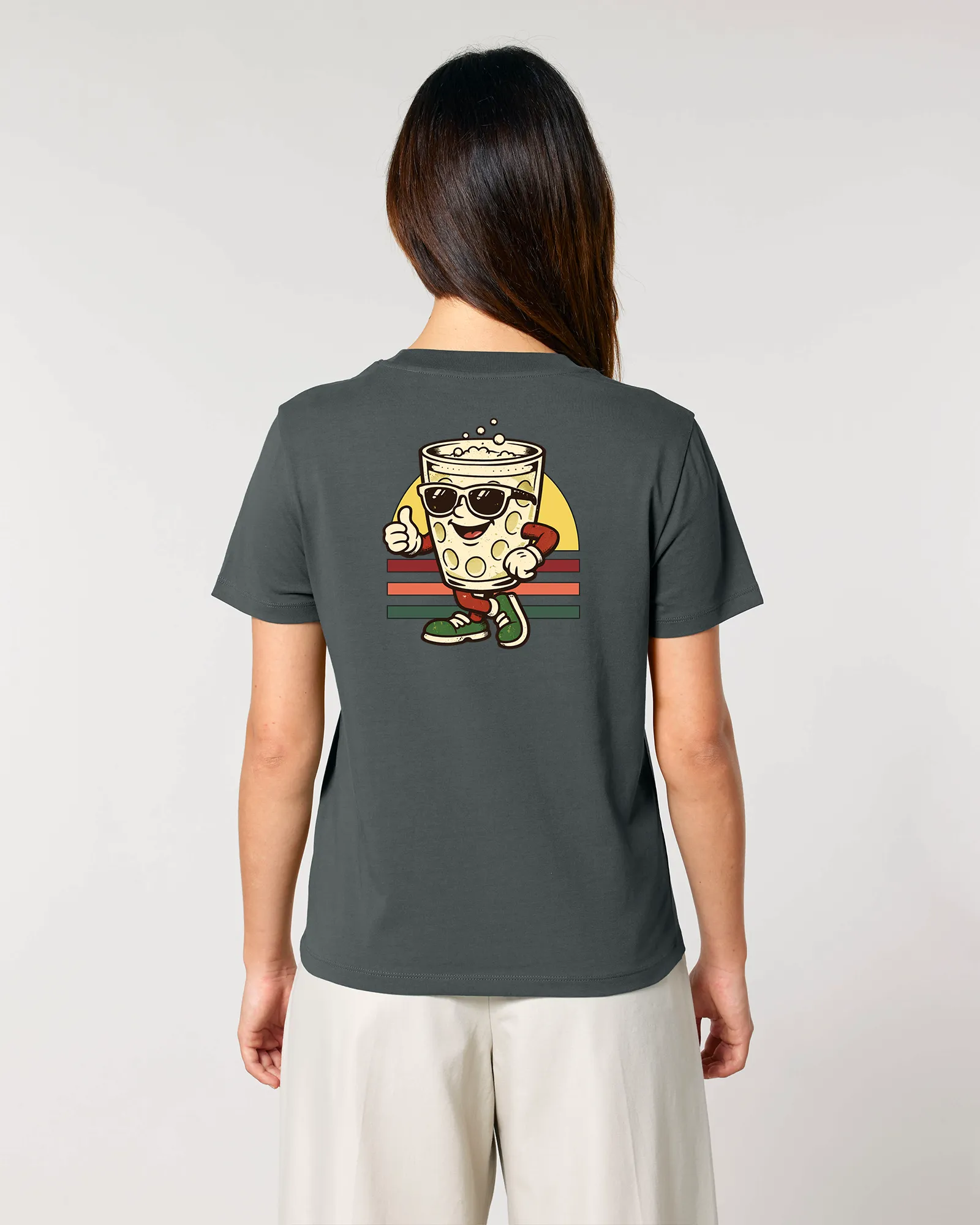 Retro Schoppe Damenshirt – Produktbild – Bio Pfaelzer Streetwear | PFALZVIBE