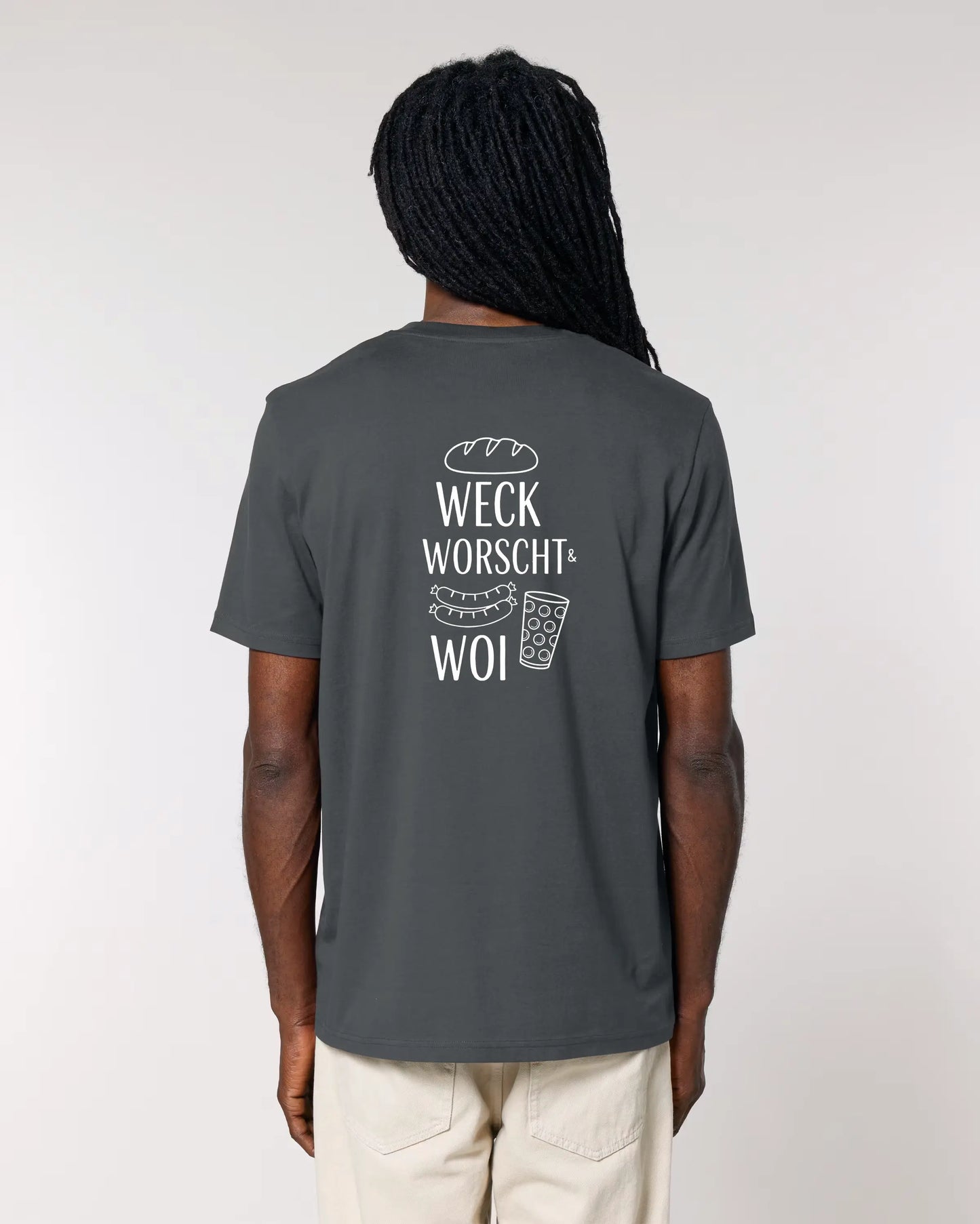Weck Worscht & Woi - Rückenprint (Unisex)