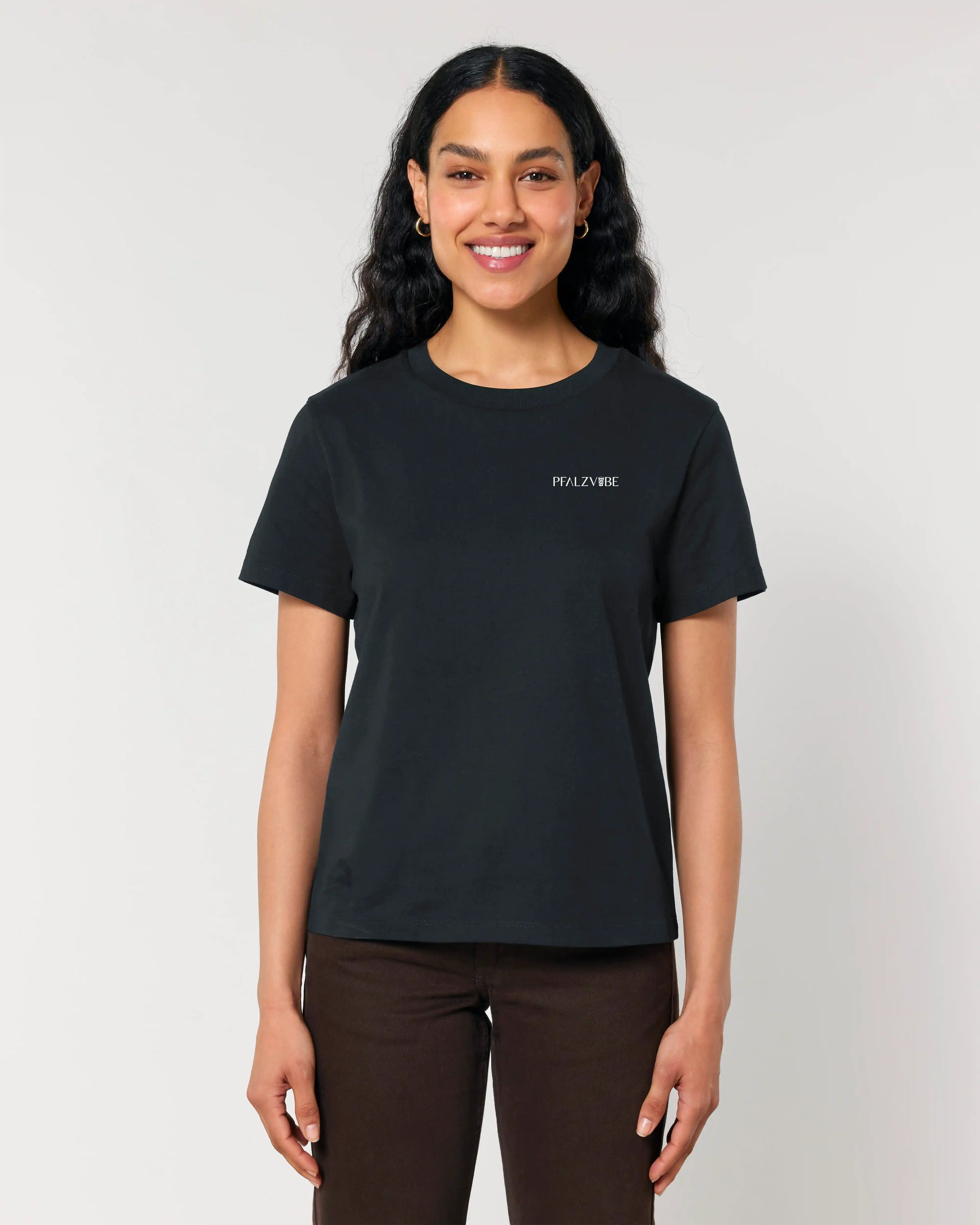 Pfälzer Stolz Damenshirt – Rueckansicht – Bio Pfaelzer Streetwear | PFALZVIBE