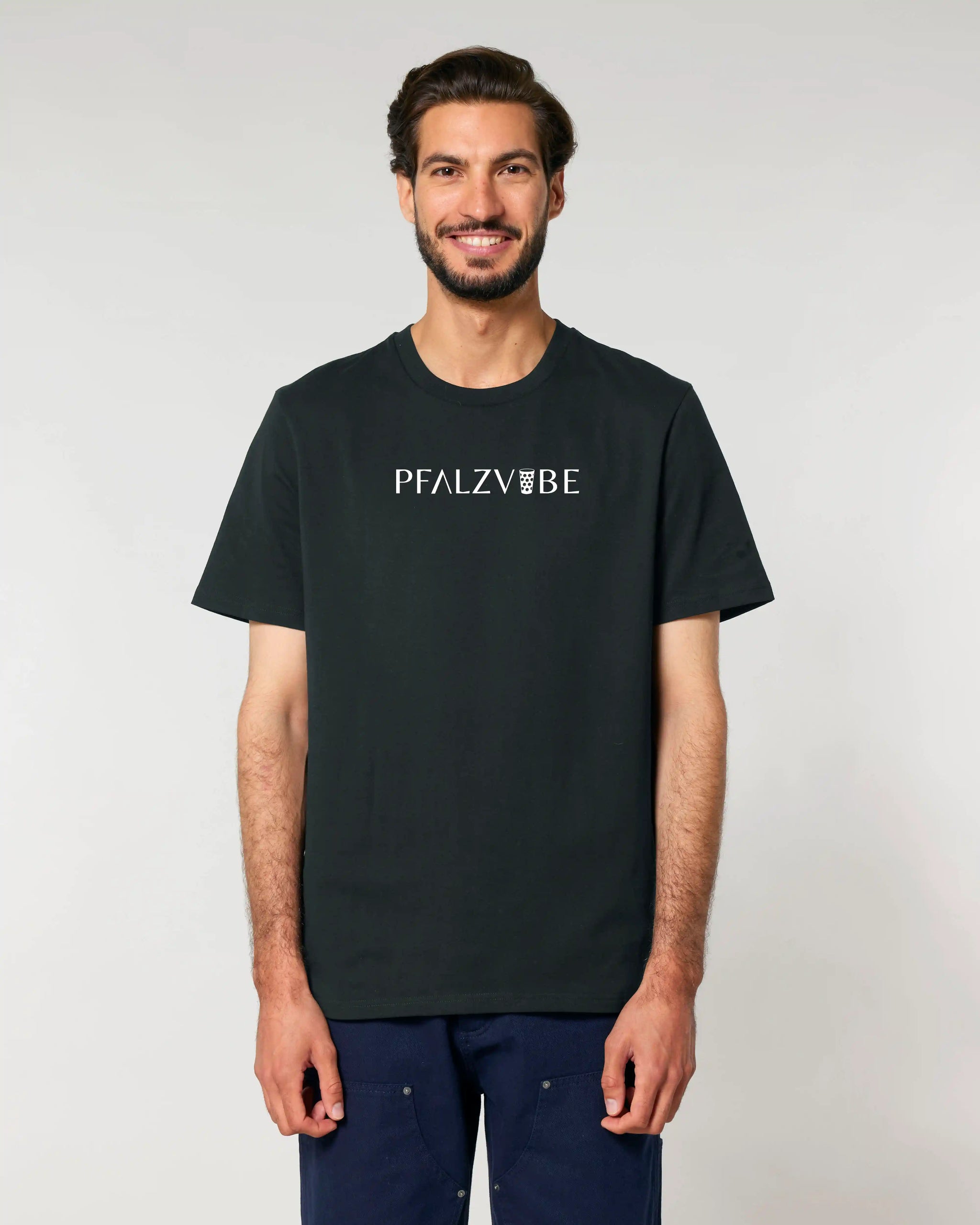 Pfalz-Kompass Classic T-Shirt – Rueckansicht – Bio Pfaelzer Streetwear | PFALZVIBE