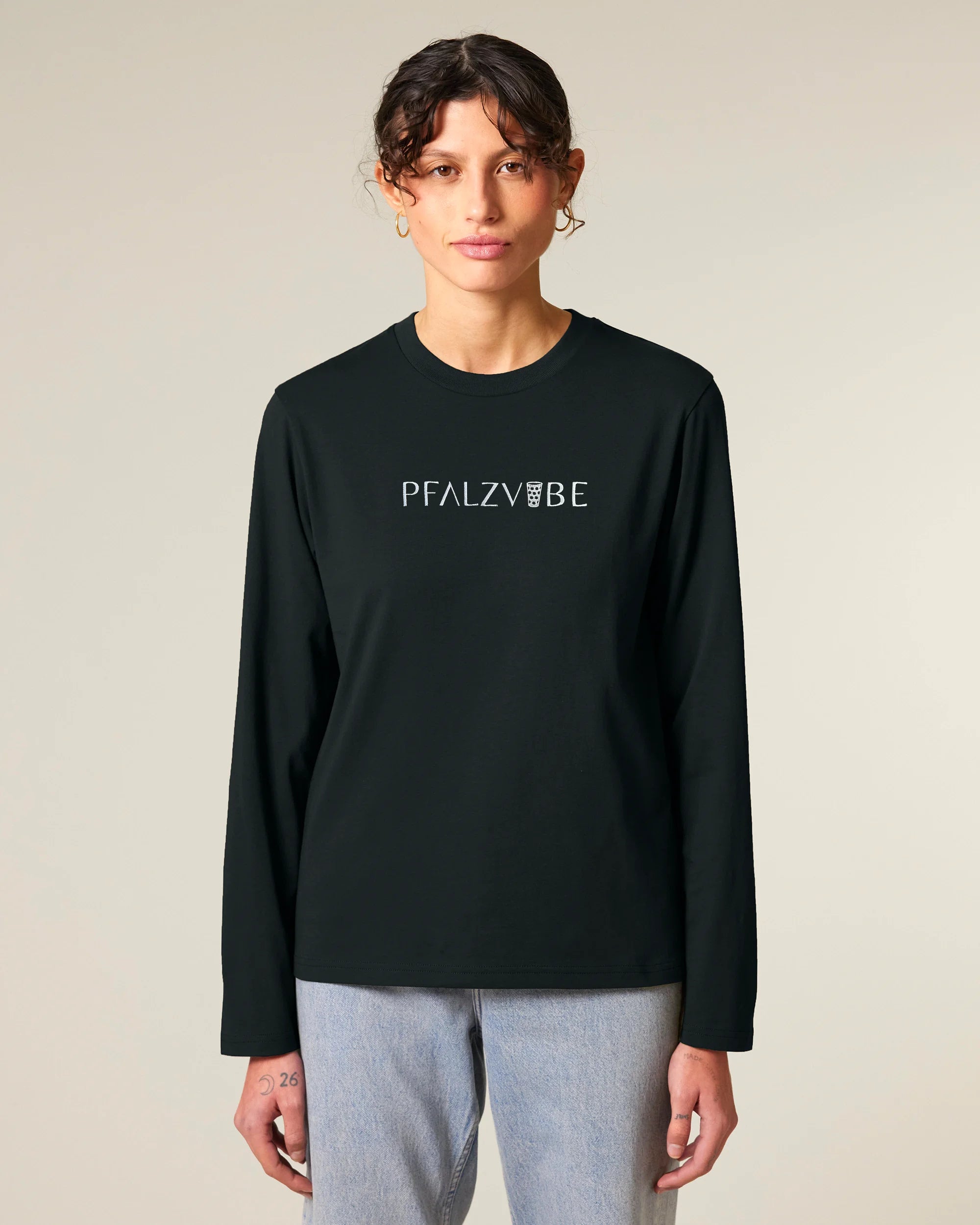 PFALZVIBE Premium Stick Langarmshirt – Weiteres Bild – Bio Pfaelzer Streetwear | PFALZVIBE