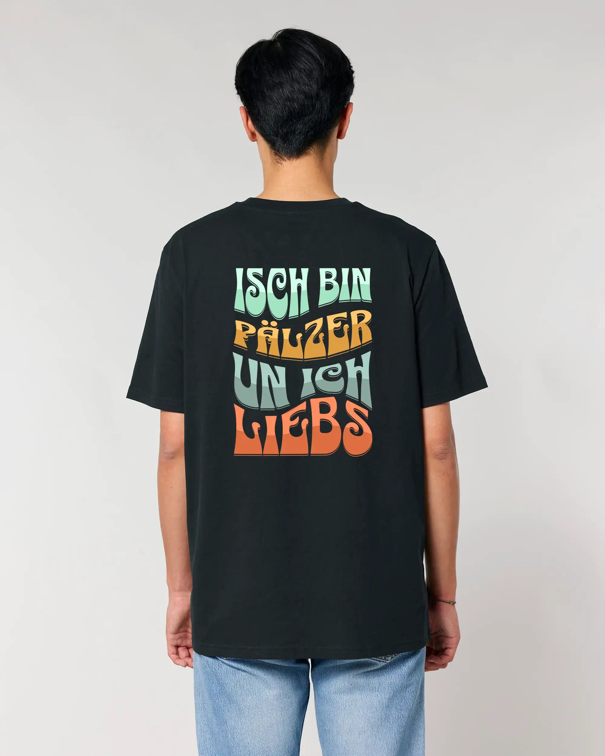 Isch bin Pälzer T-Shirt – Frontansicht – Bio Pfaelzer Streetwear | PFALZVIBE