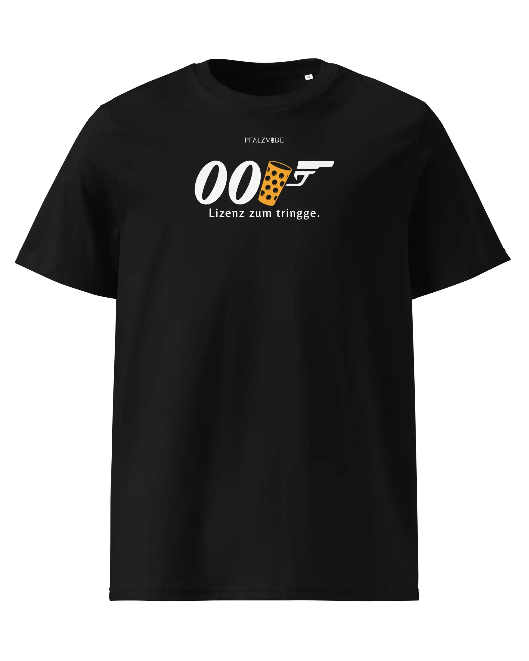 00Schorle T-Shirt - Lizenz zum tringge. – Produktbild – Bio Pfaelzer Streetwear | PFALZVIBE