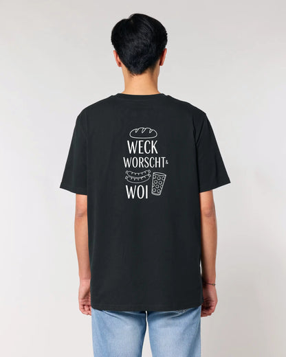 Weck Worscht & Woi - Rückenprint (Unisex)