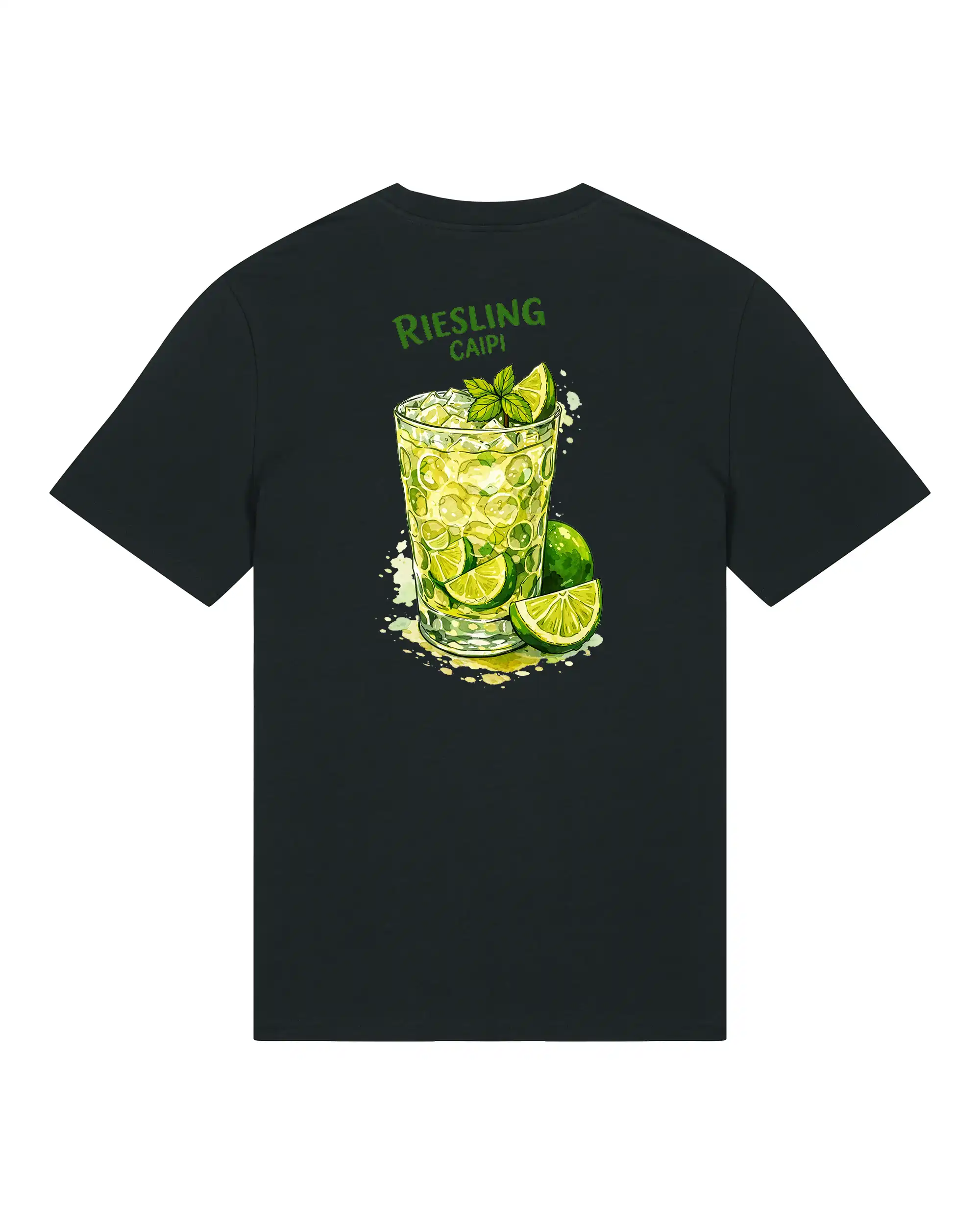 Riesling Caipi T-Shirt – Seitenansicht – Bio Pfaelzer Streetwear | PFALZVIBE
