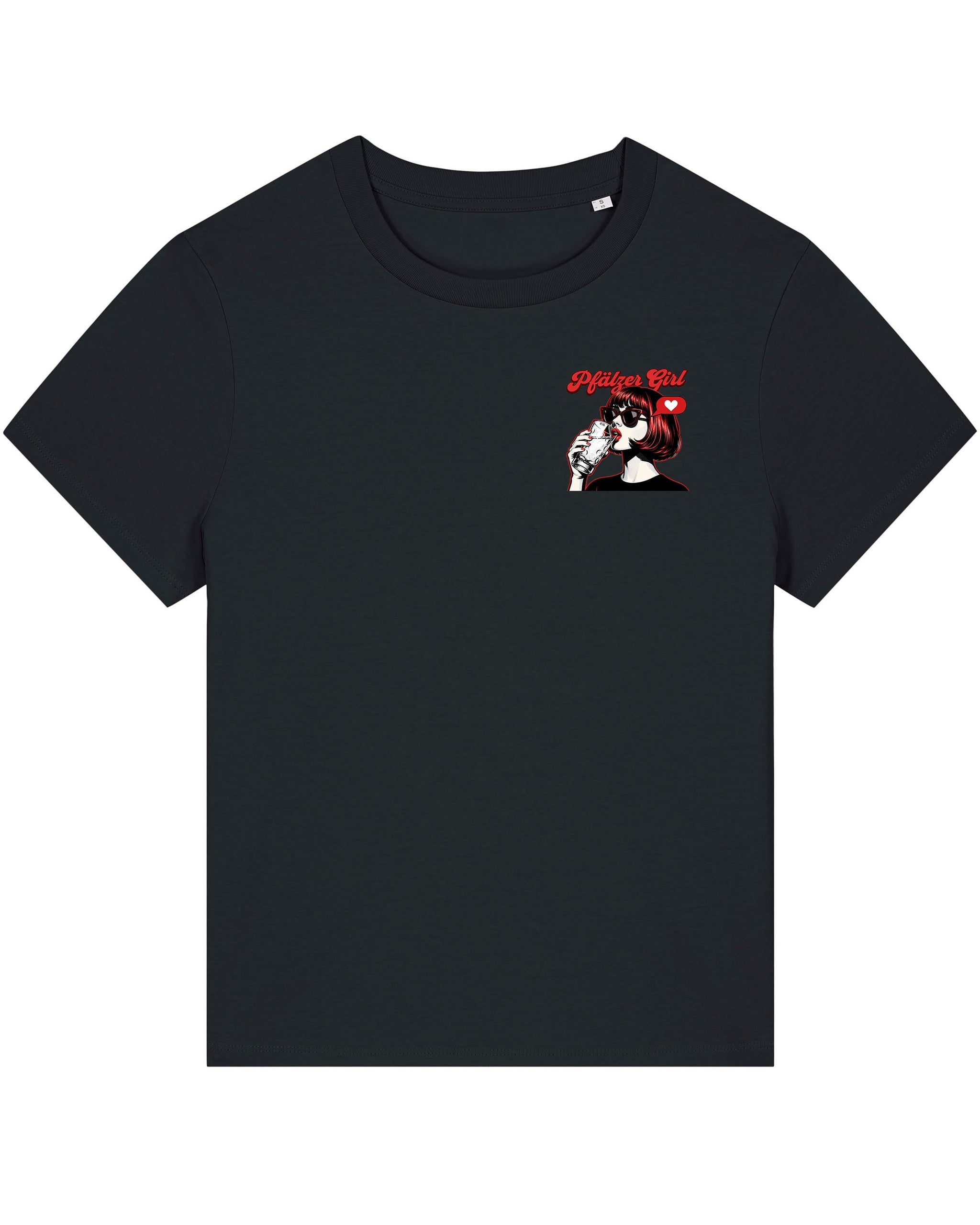 Pfälzer Girl Retro Damenshirt