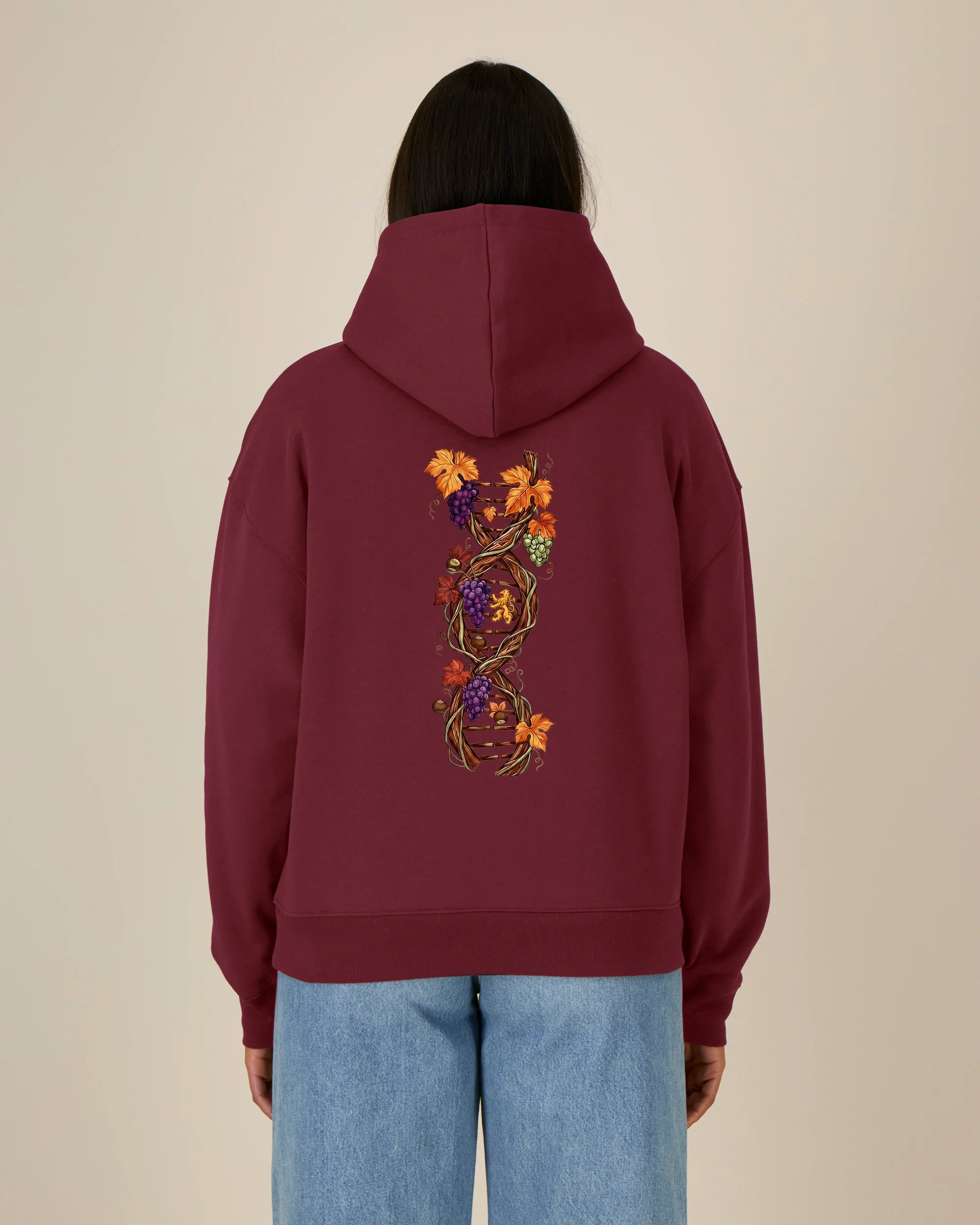 Pfalz DNA Hoodie – Produktbild – Bio Pfaelzer Streetwear | PFALZVIBE