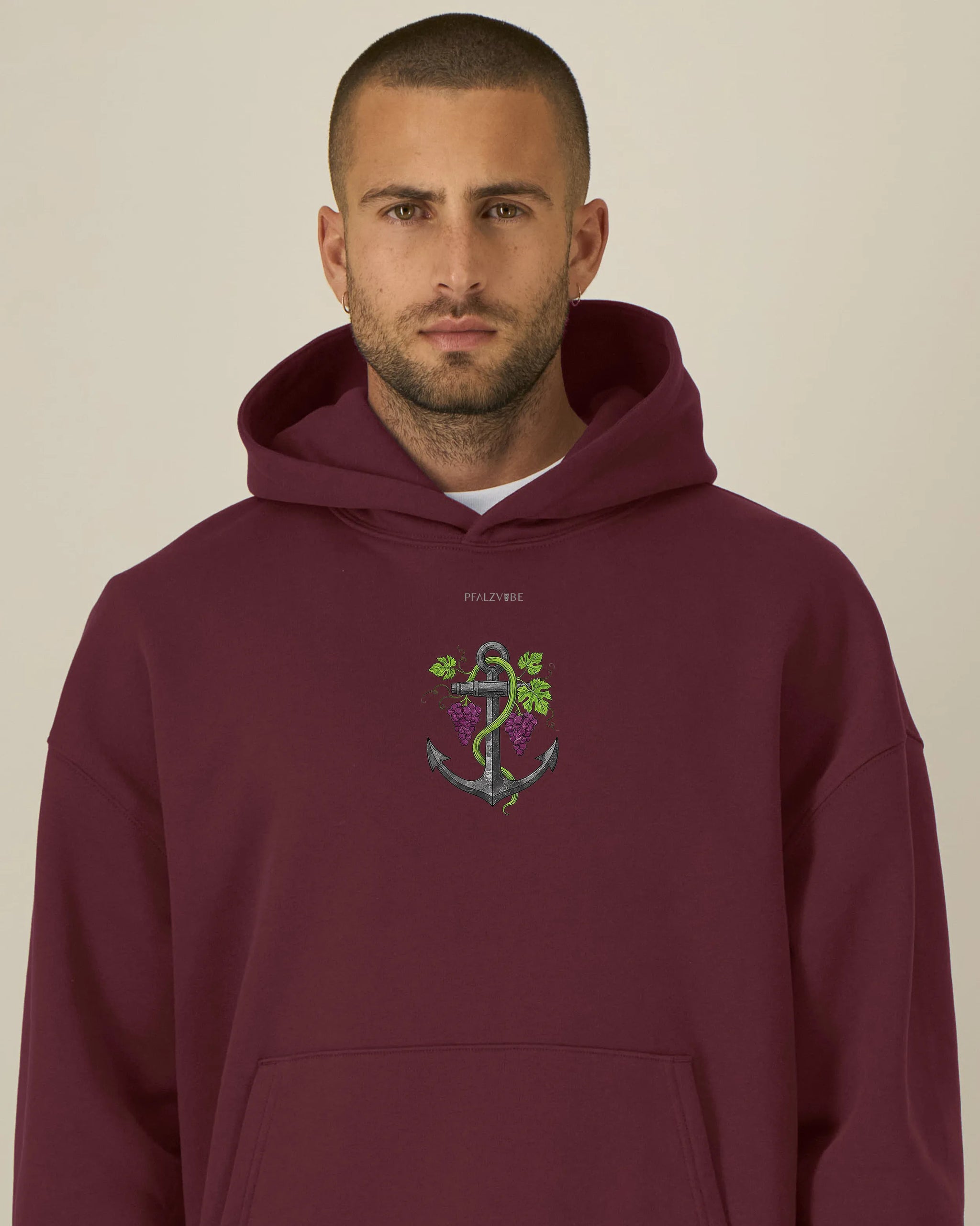Pfalzanker Hoodie – Weiteres Bild – Bio Pfaelzer Streetwear | PFALZVIBE