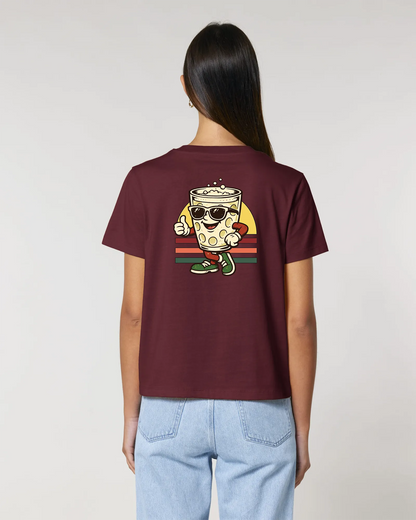 Retro Schoppe Damenshirt – Produktbild – Bio Pfaelzer Streetwear | PFALZVIBE