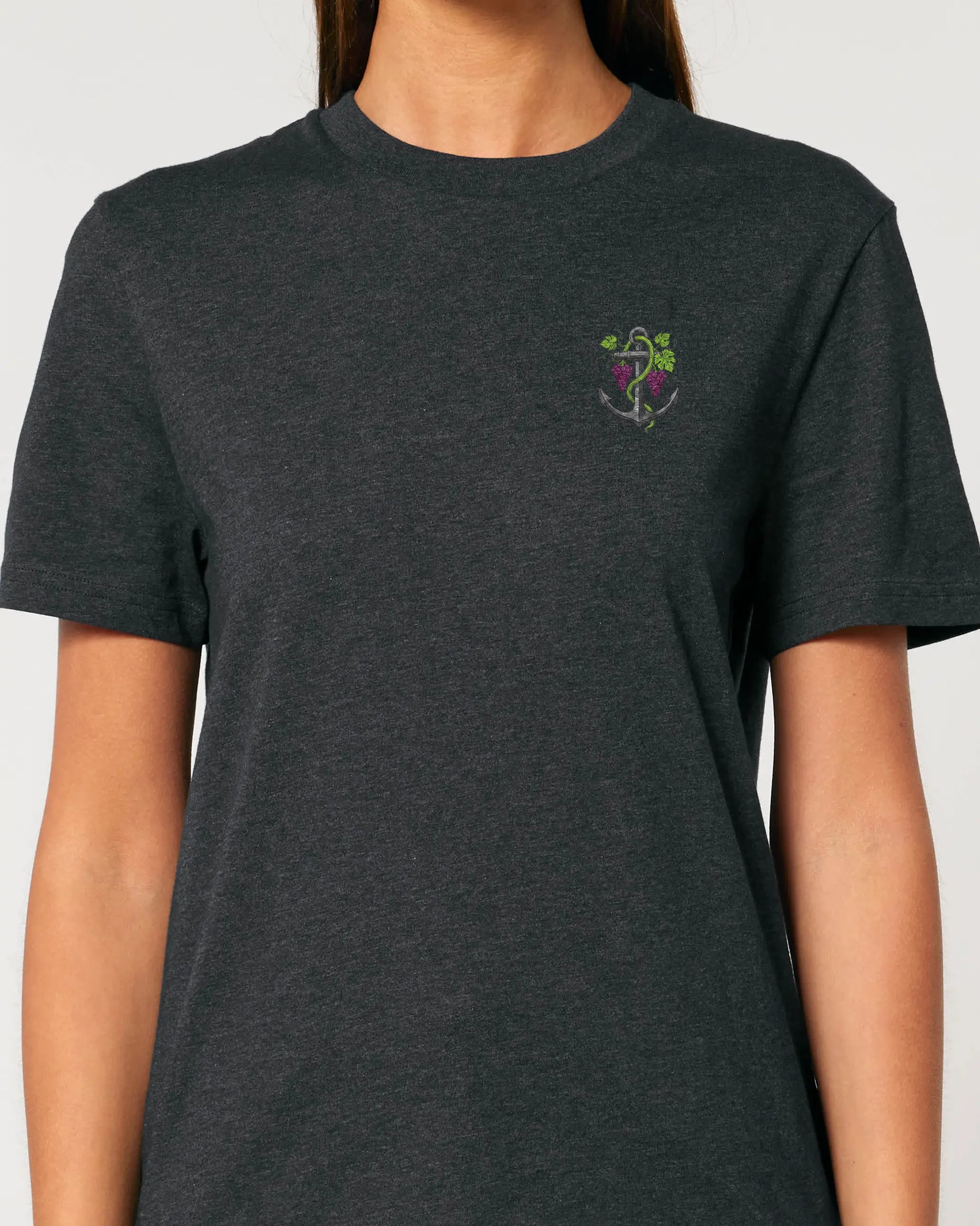 Pfalzanker T-Shirt - Brustprint klein – Weiteres Bild – Bio Pfaelzer Streetwear | PFALZVIBE