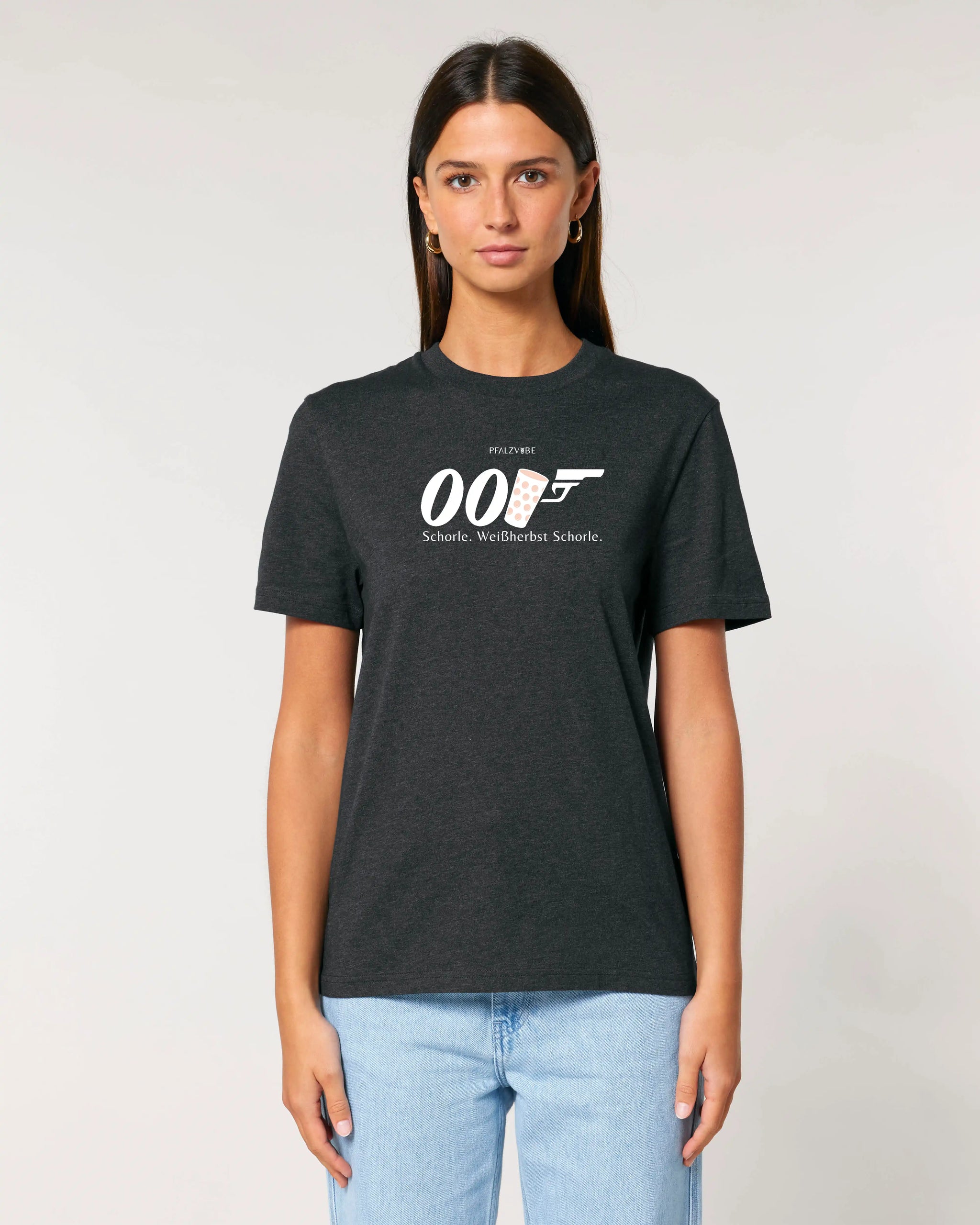 00Schorle T-Shirt - Schorle. Weißherbst Schorle – Detailansicht – Bio Pfaelzer Streetwear | PFALZVIBE
