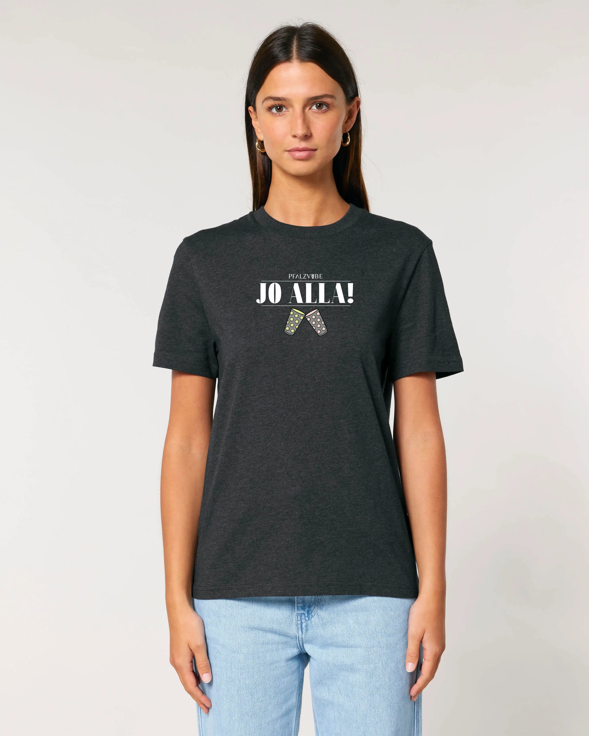 JO ALLA! T-Shirt – Produktbild – Bio Pfaelzer Streetwear | PFALZVIBE