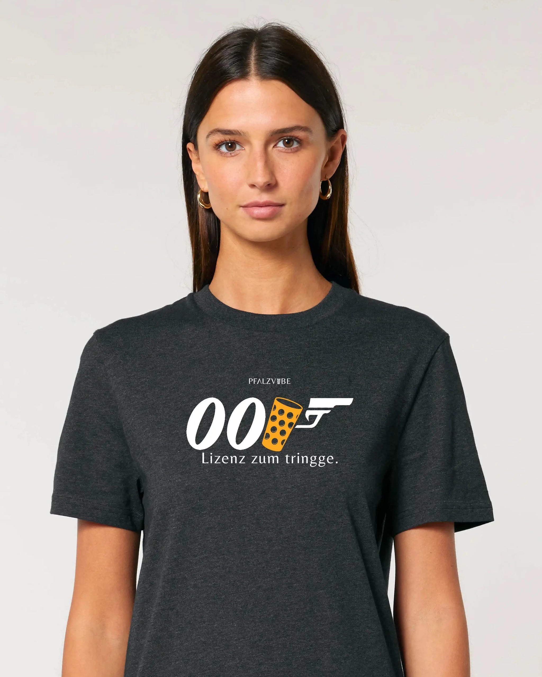 00Schorle T-Shirt - Lizenz zum tringge. – Frontansicht – Bio Pfaelzer Streetwear | PFALZVIBE