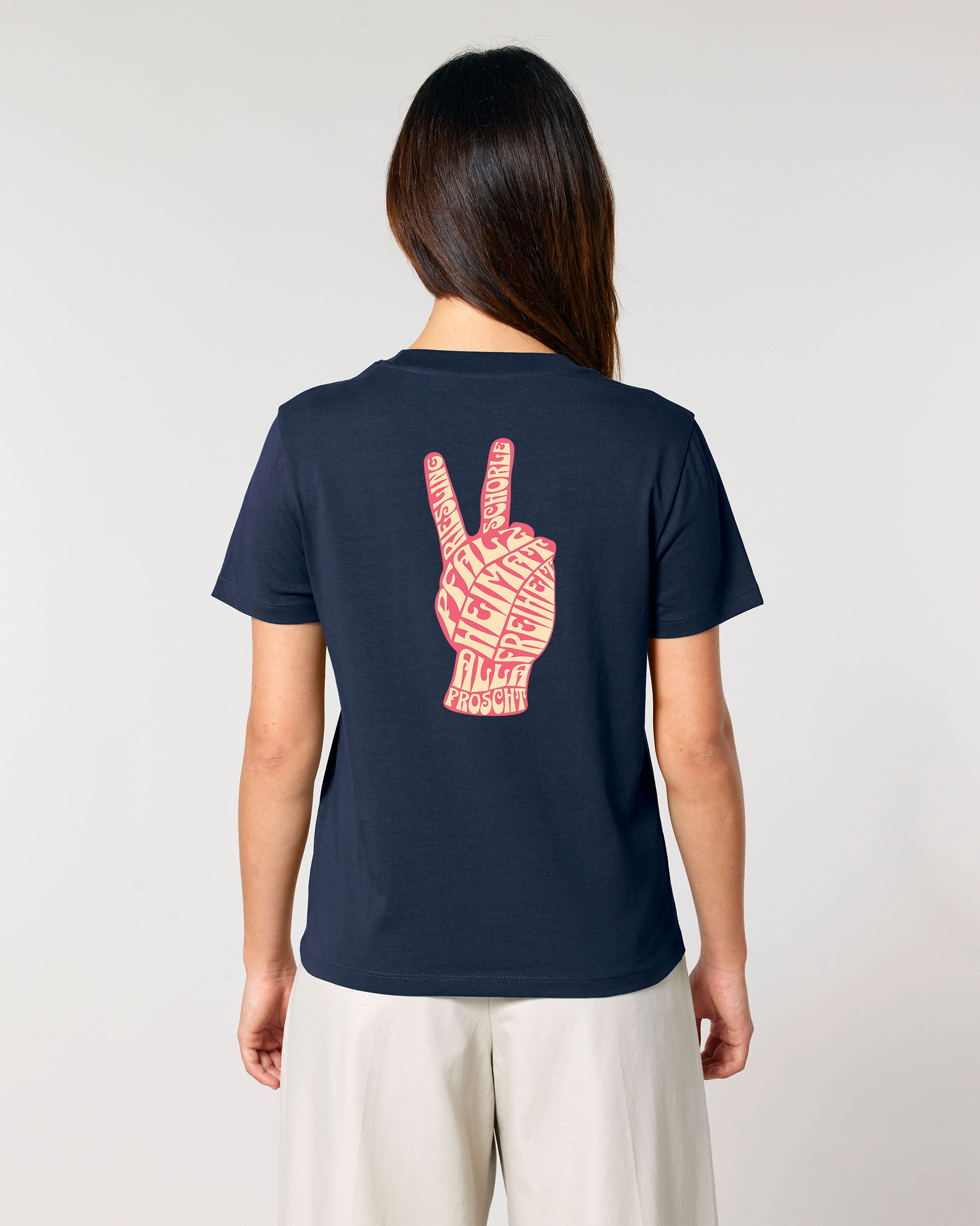 Pfälzer Stolz Damenshirt – Produktbild – Bio Pfaelzer Streetwear | PFALZVIBE