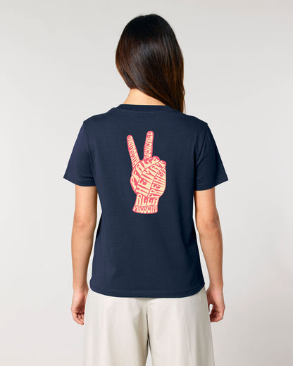 Pfälzer Stolz Damenshirt – Produktbild – Bio Pfaelzer Streetwear | PFALZVIBE