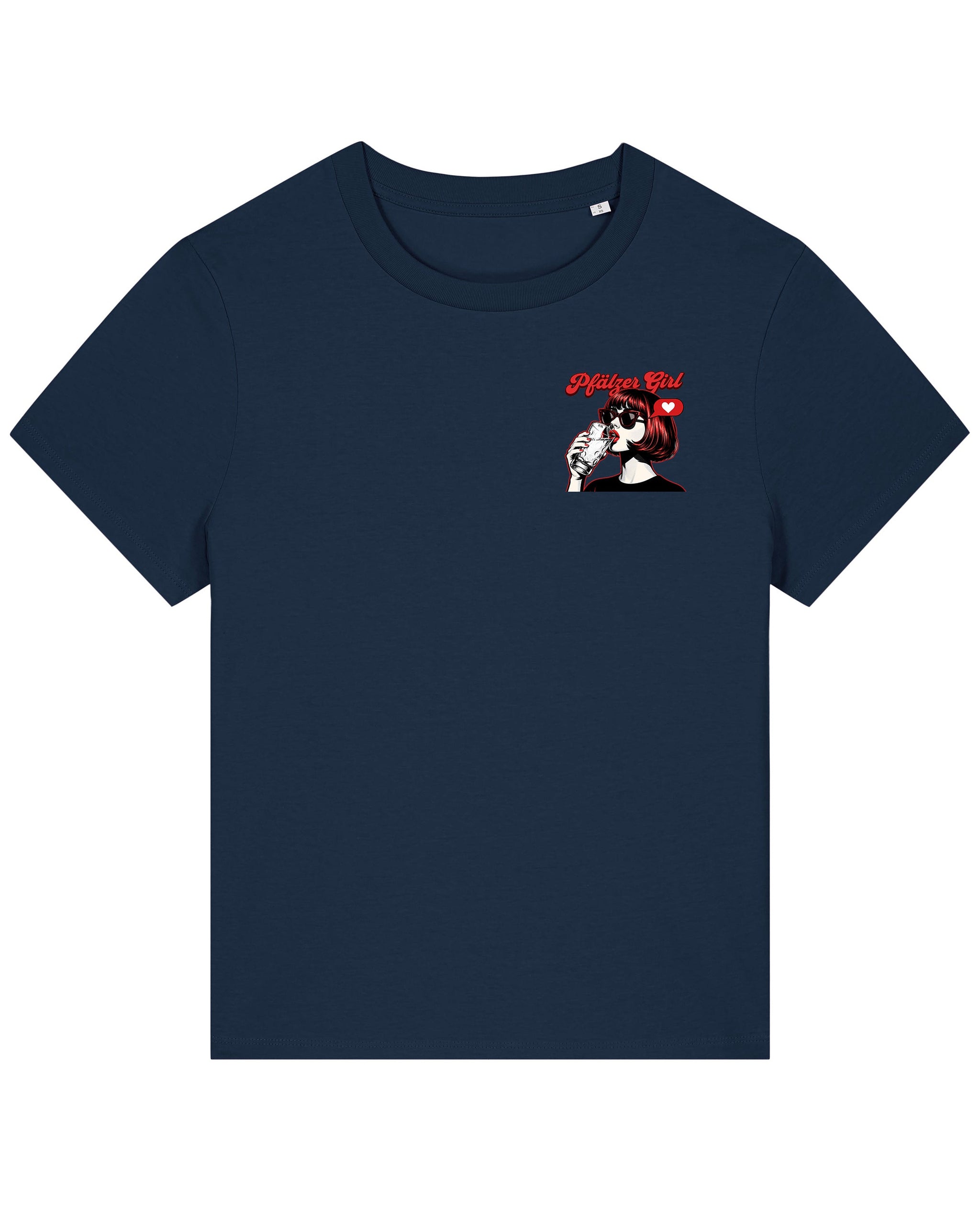 Pfälzer Girl Retro Damenshirt