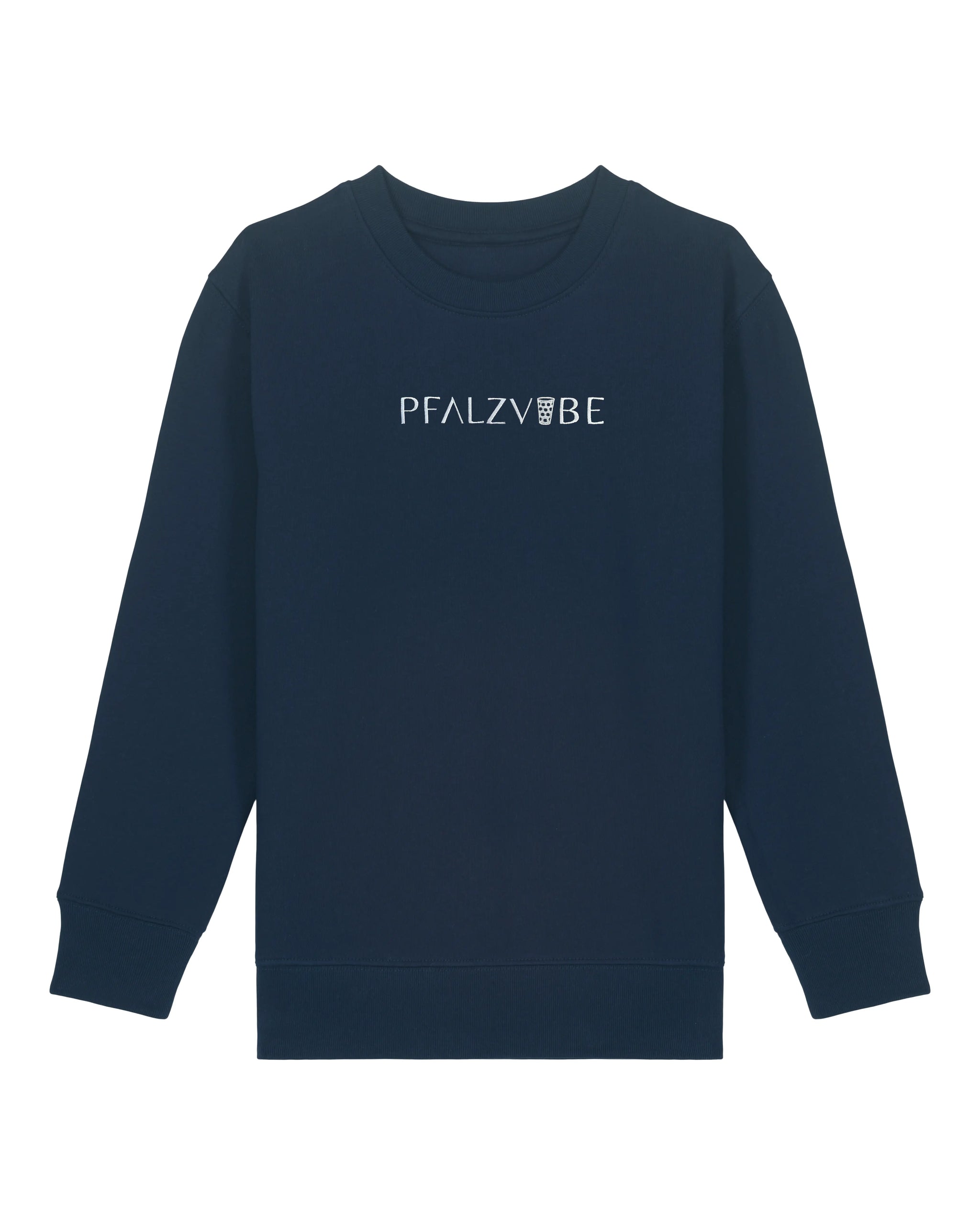 PFALZVIBE Premium Stick Kinder Pullover – Produktbild – Bio Pfaelzer Streetwear | PFALZVIBE
