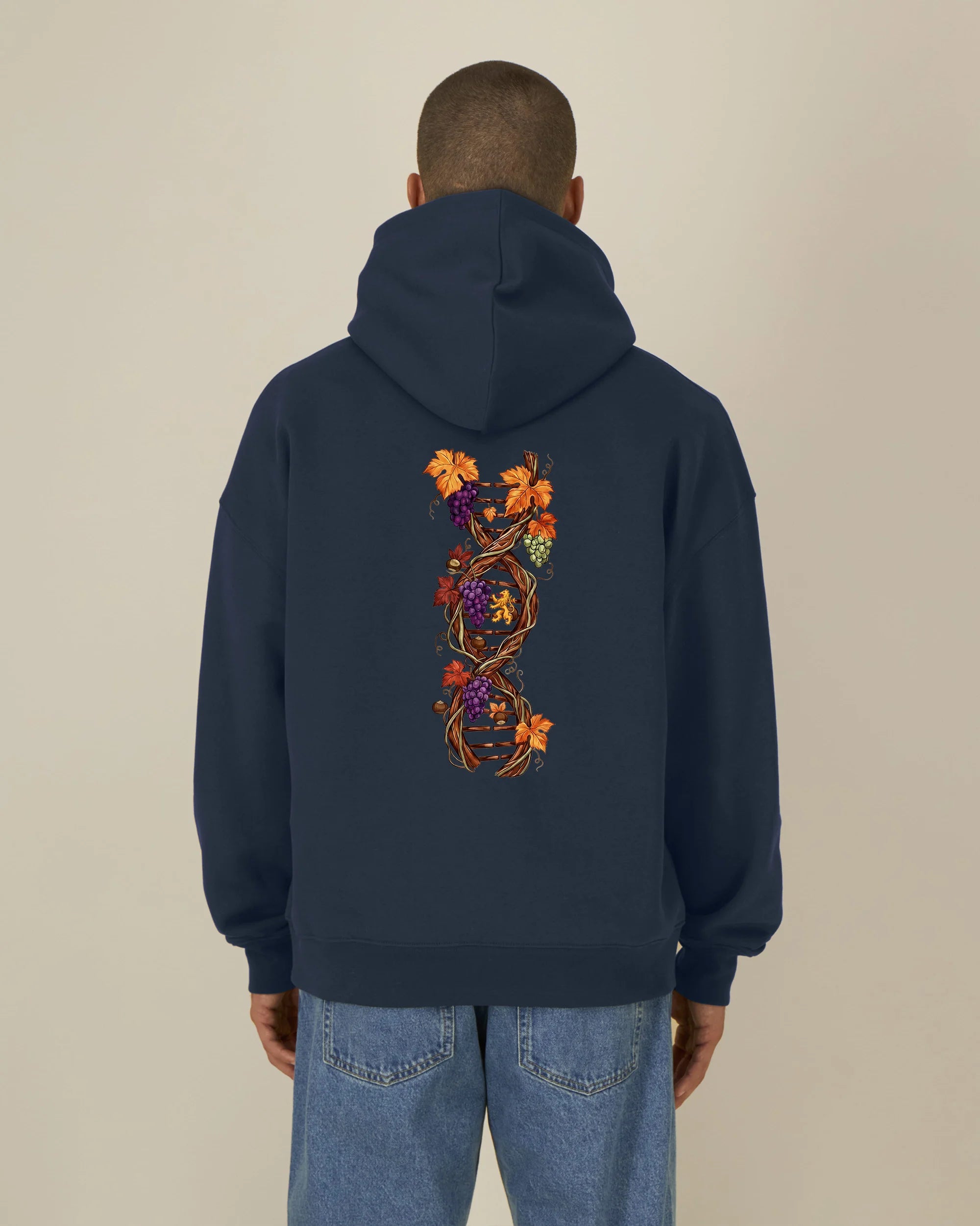 Pfalz DNA Hoodie – Produktbild – Bio Pfaelzer Streetwear | PFALZVIBE