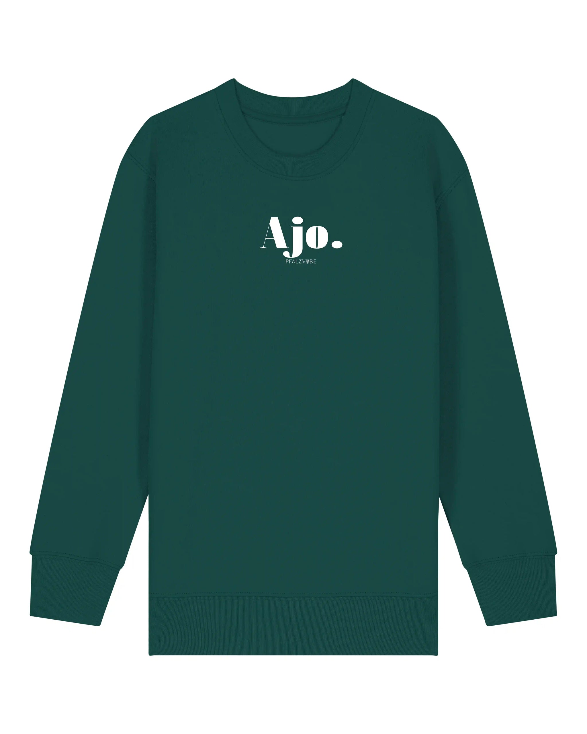Ajo. Kinder Pullover – Produktbild – Bio Pfaelzer Streetwear | PFALZVIBE