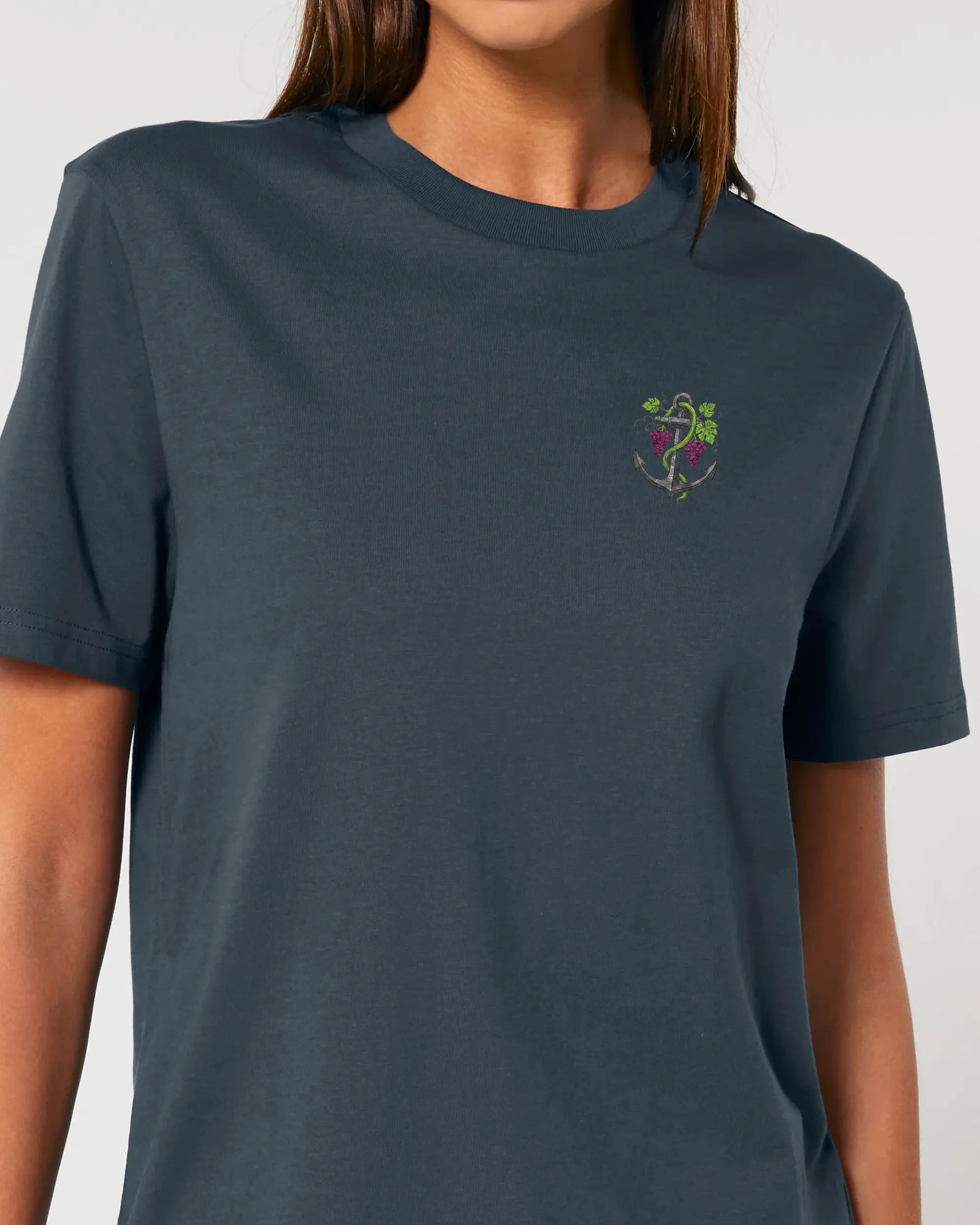 Pfalzanker T-Shirt - Brustprint klein – Rueckansicht – Bio Pfaelzer Streetwear | PFALZVIBE