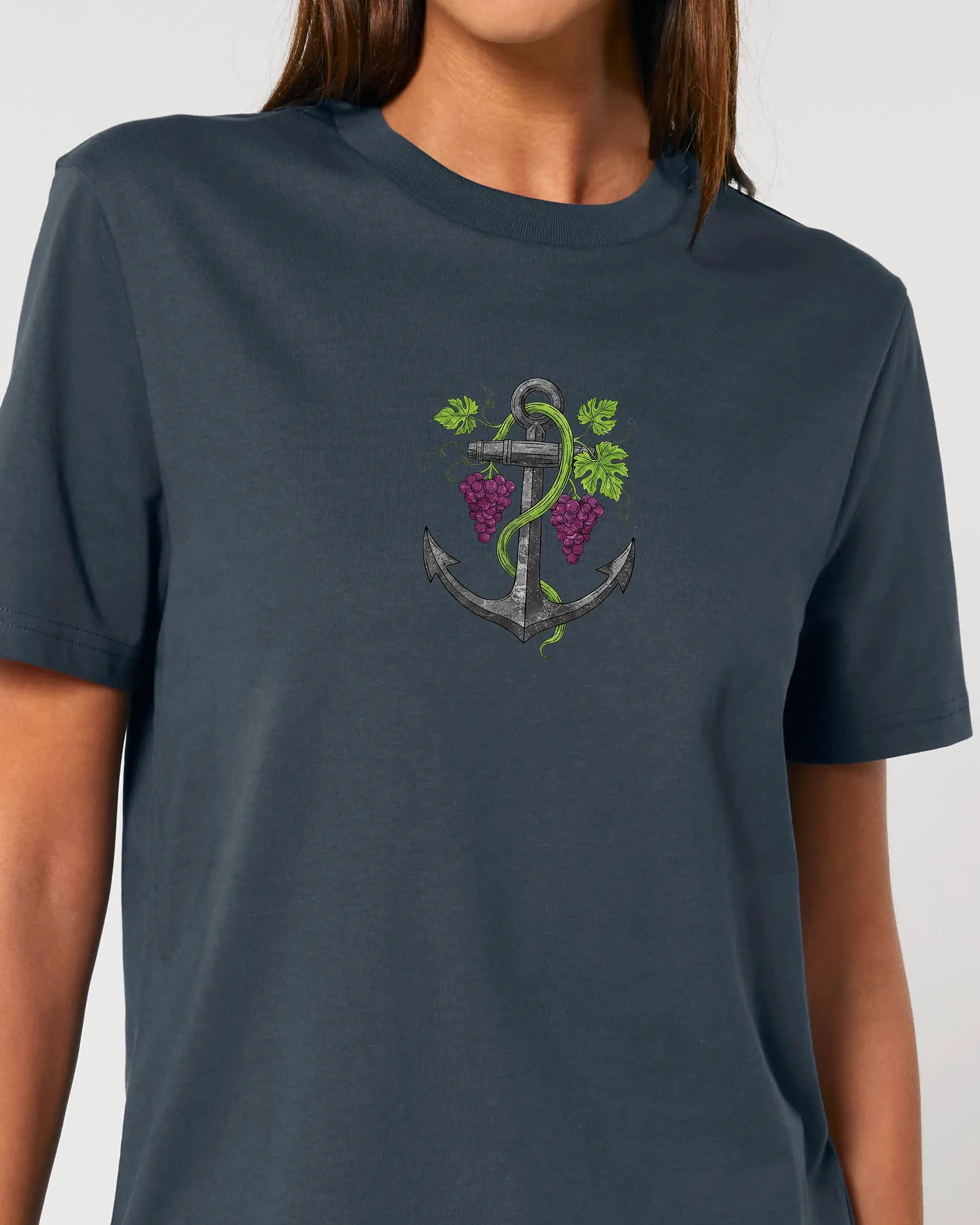 Pfalzanker T-Shirt - Brustprint groß – Seitenansicht – Bio Pfaelzer Streetwear | PFALZVIBE
