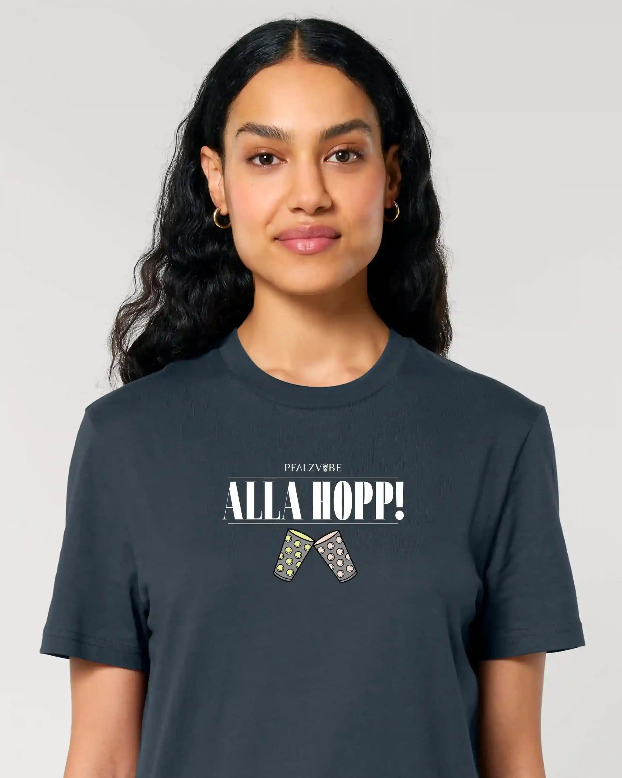 ALLA HOPP! T-Shirt – Weiteres Bild – Bio Pfaelzer Streetwear | PFALZVIBE