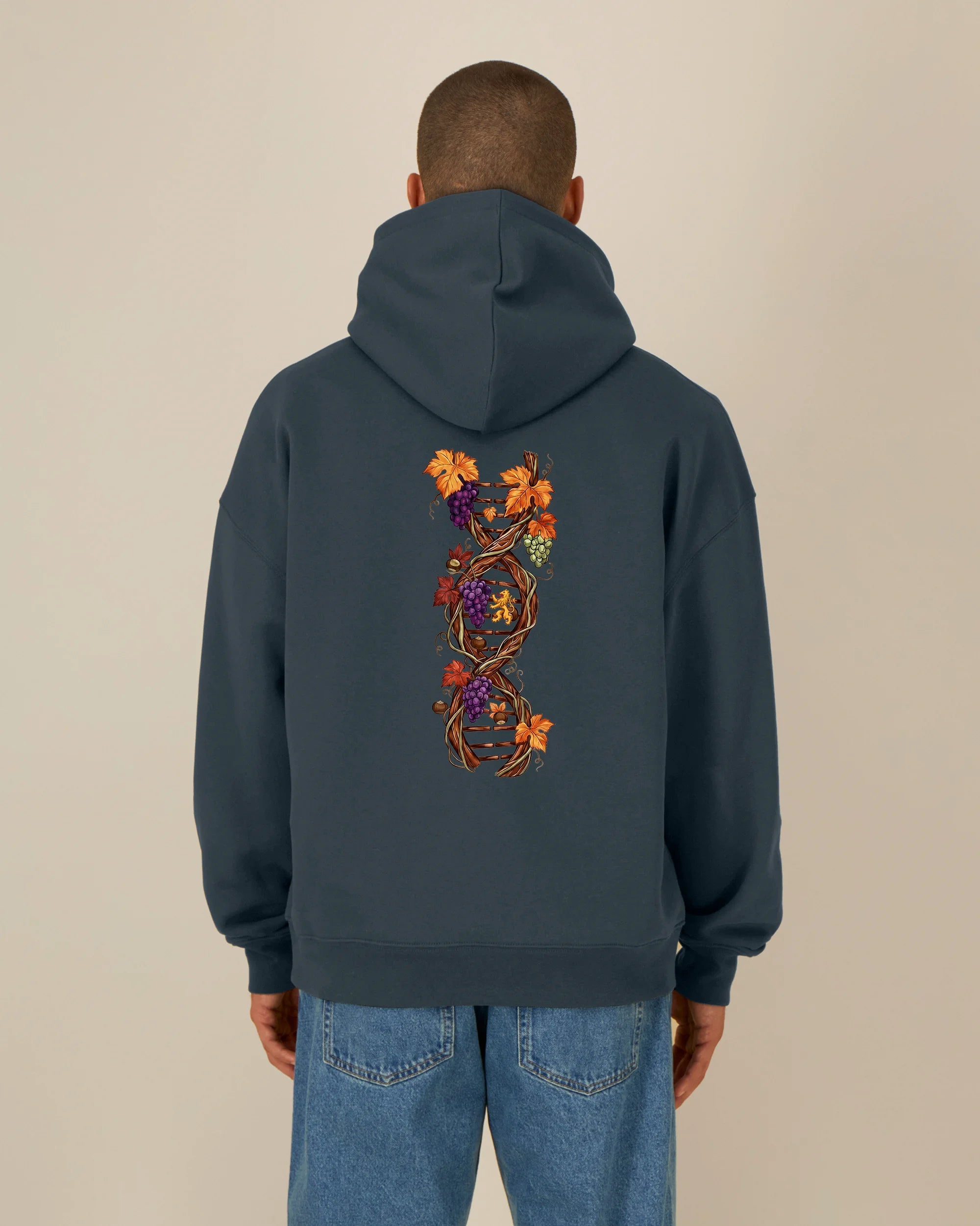 Pfalz DNA Hoodie – Weiteres Bild – Bio Pfaelzer Streetwear | PFALZVIBE