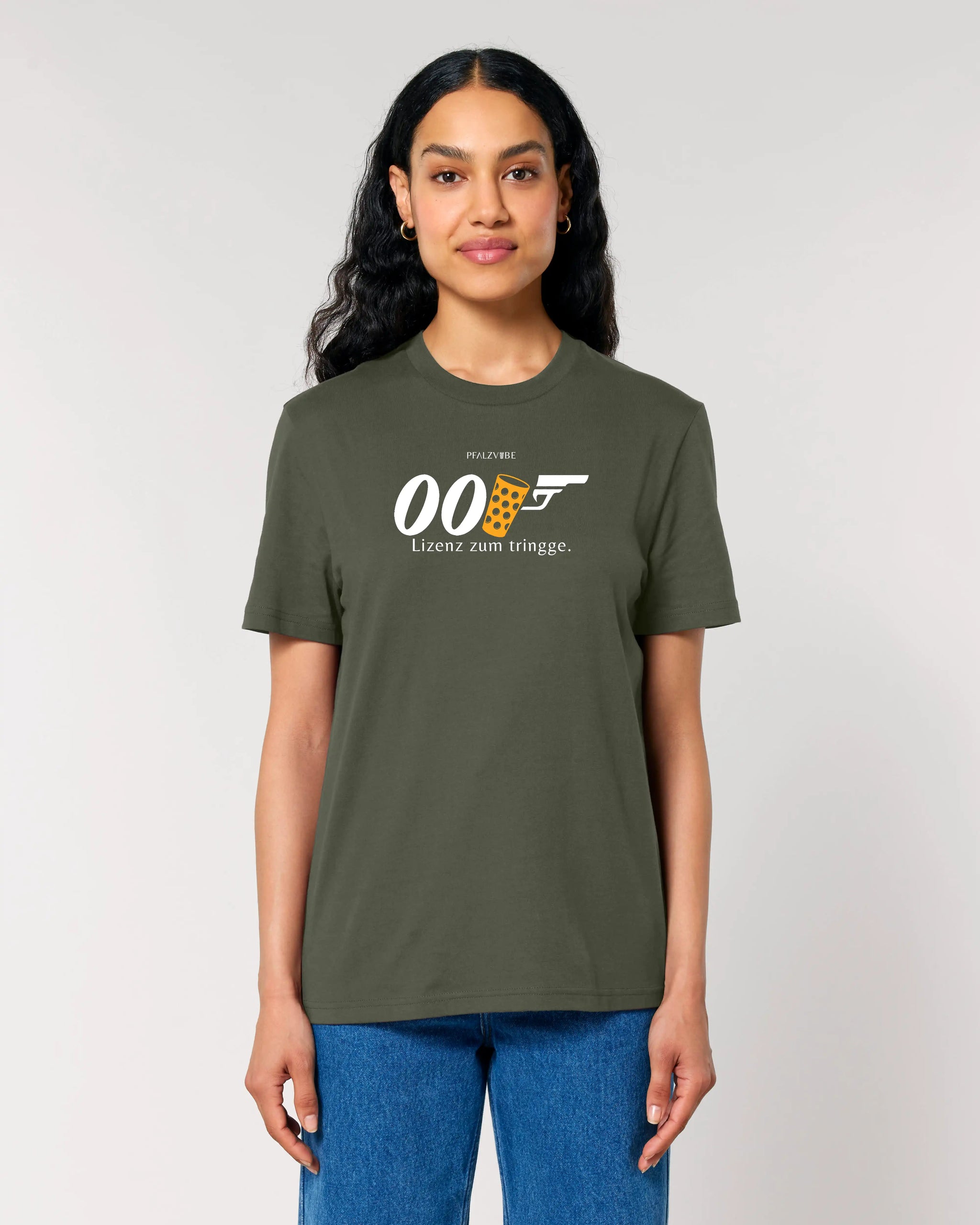 00Schorle T-Shirt - Lizenz zum tringge. – Produktbild – Bio Pfaelzer Streetwear | PFALZVIBE