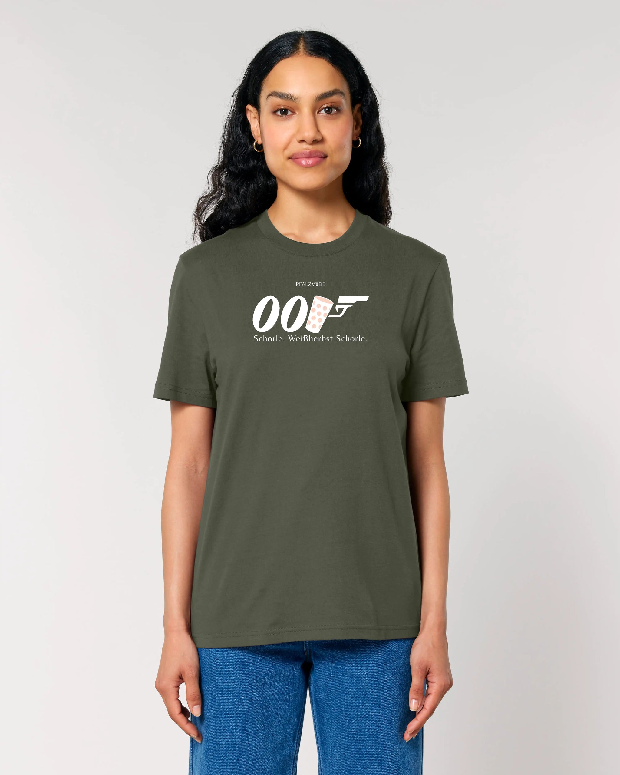 00Schorle T-Shirt - Schorle. Weißherbst Schorle – Produktbild – Bio Pfaelzer Streetwear | PFALZVIBE