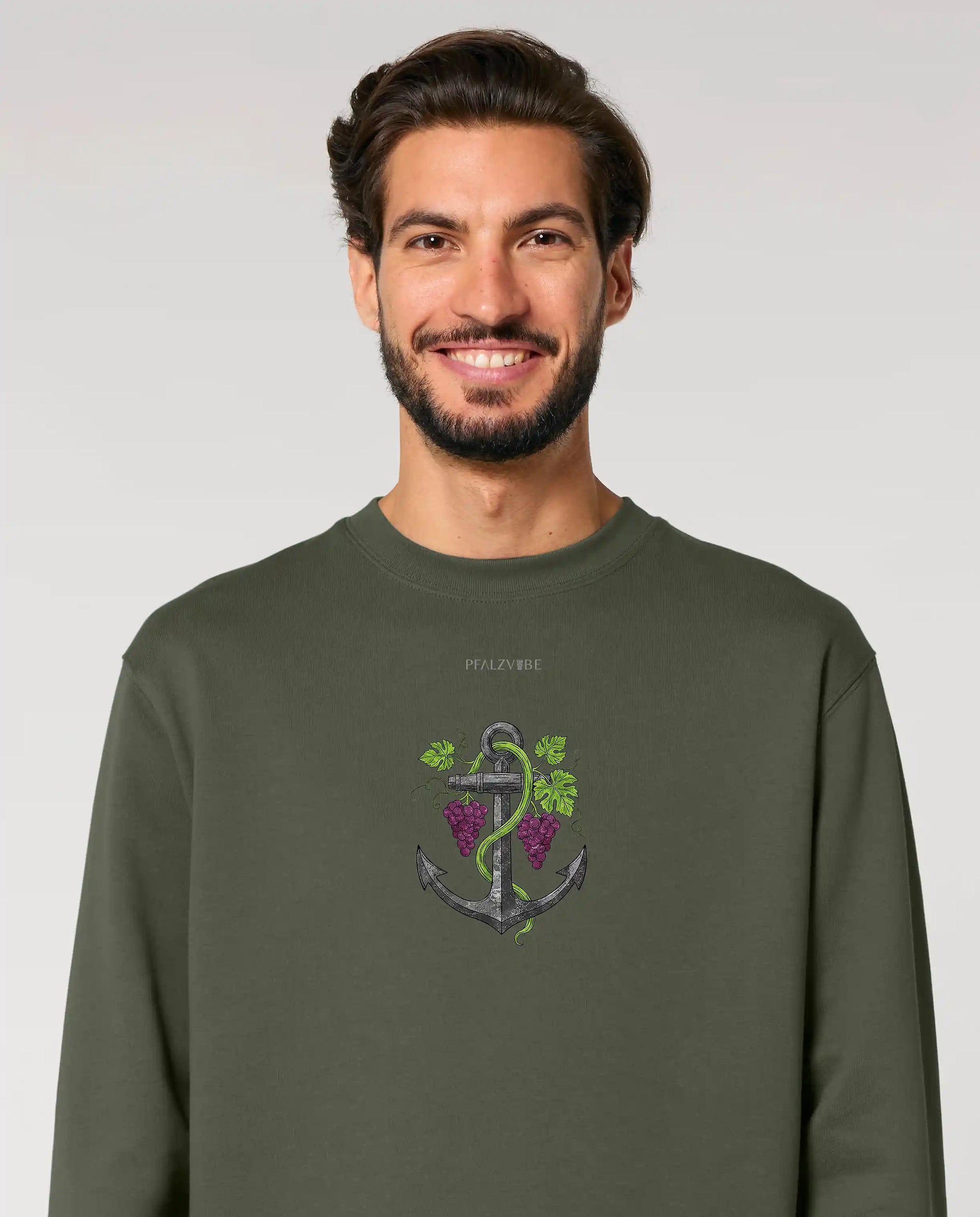Pfalzanker Pullover – Produktbild – Bio Pfaelzer Streetwear | PFALZVIBE