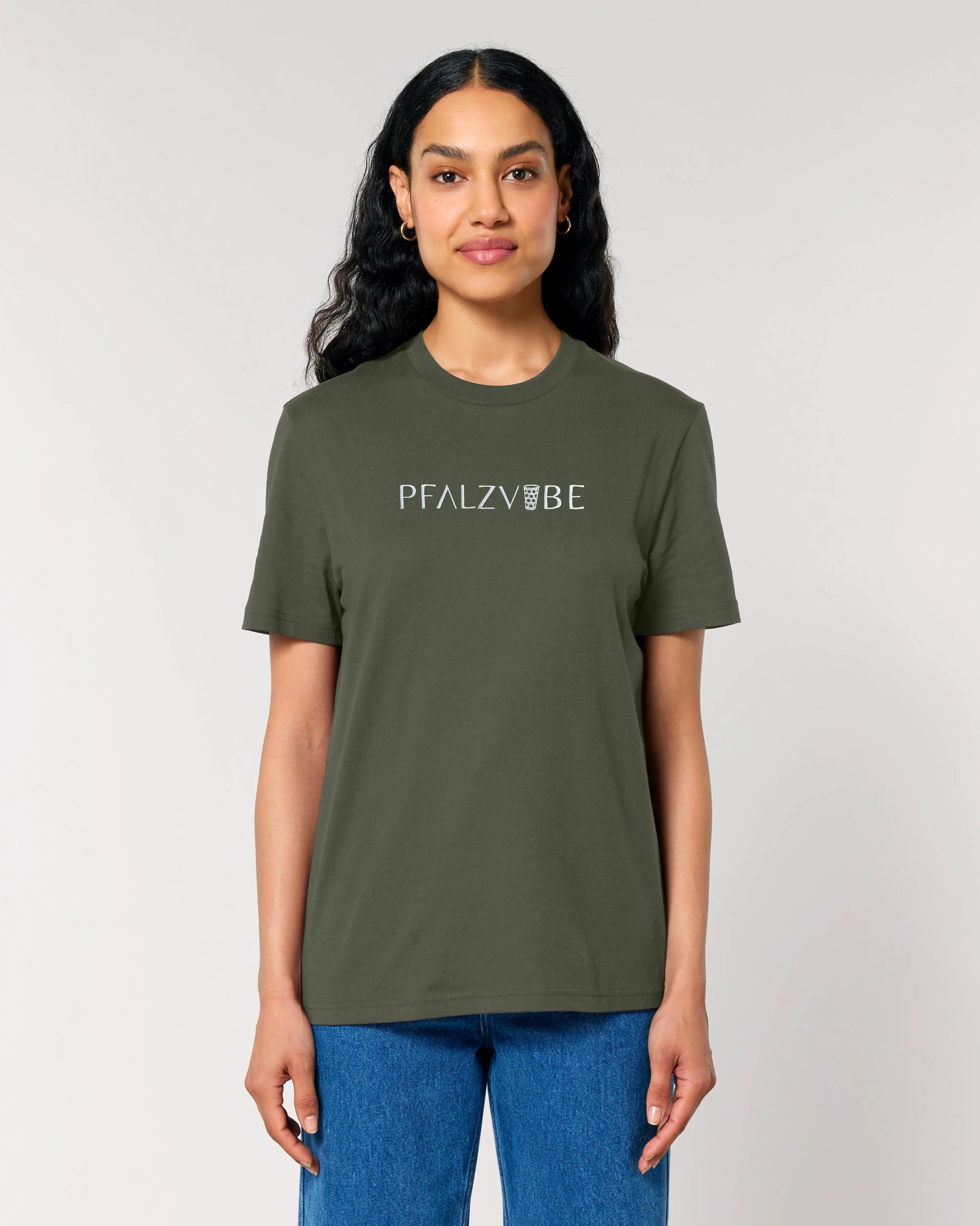 PFALZVIBE Logo-Stick T-Shirt – Produktbild – Bio Pfaelzer Streetwear | PFALZVIBE