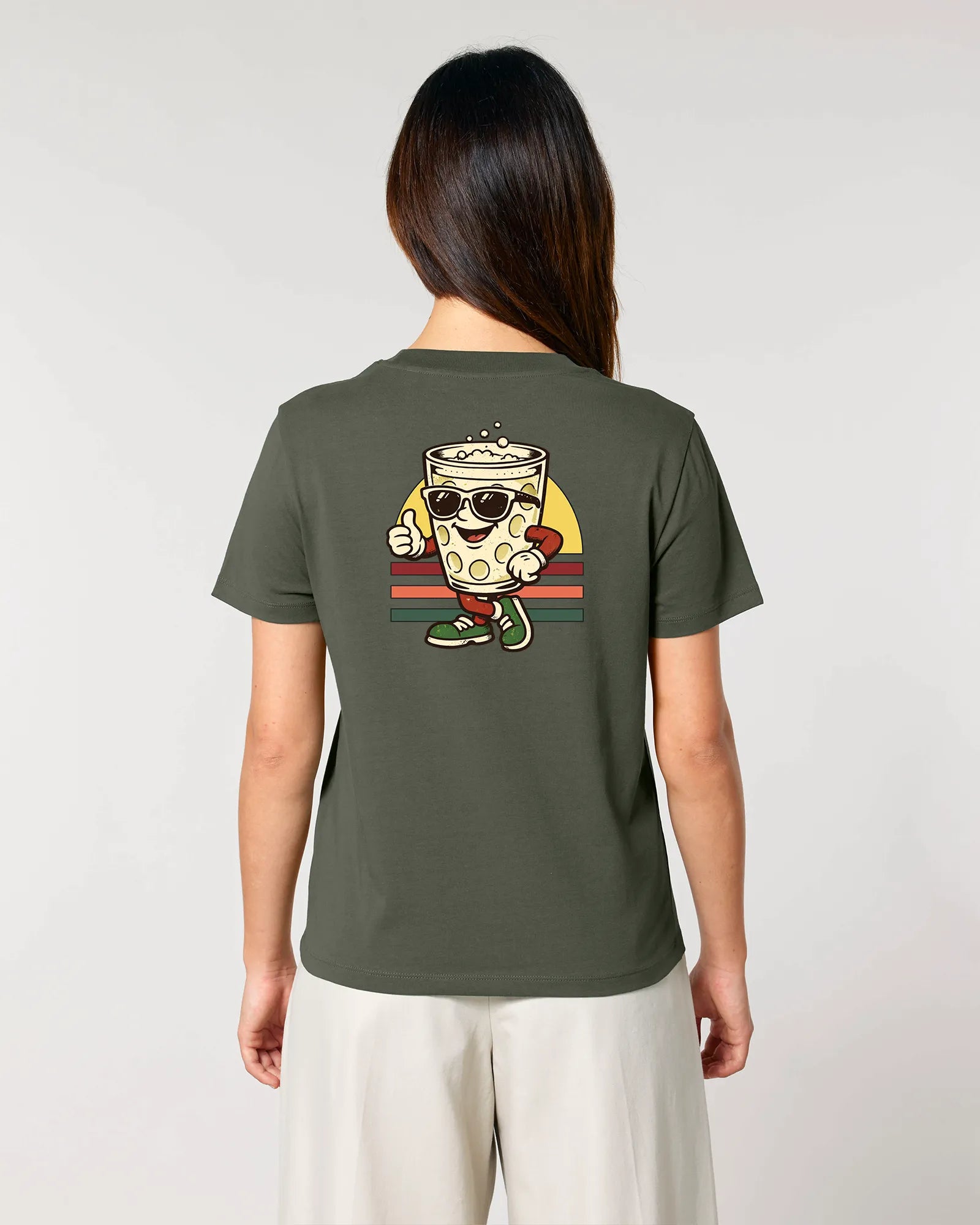 Retro Schoppe Damenshirt – Produktbild – Bio Pfaelzer Streetwear | PFALZVIBE