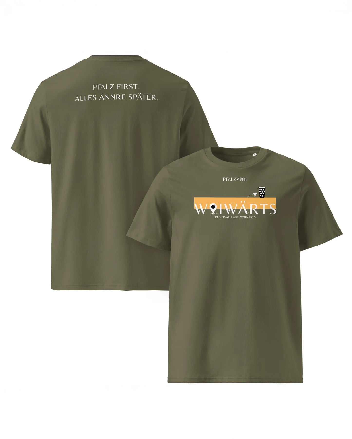 WOIWÄRTS "Pfalz First" Shirt (Unisex)