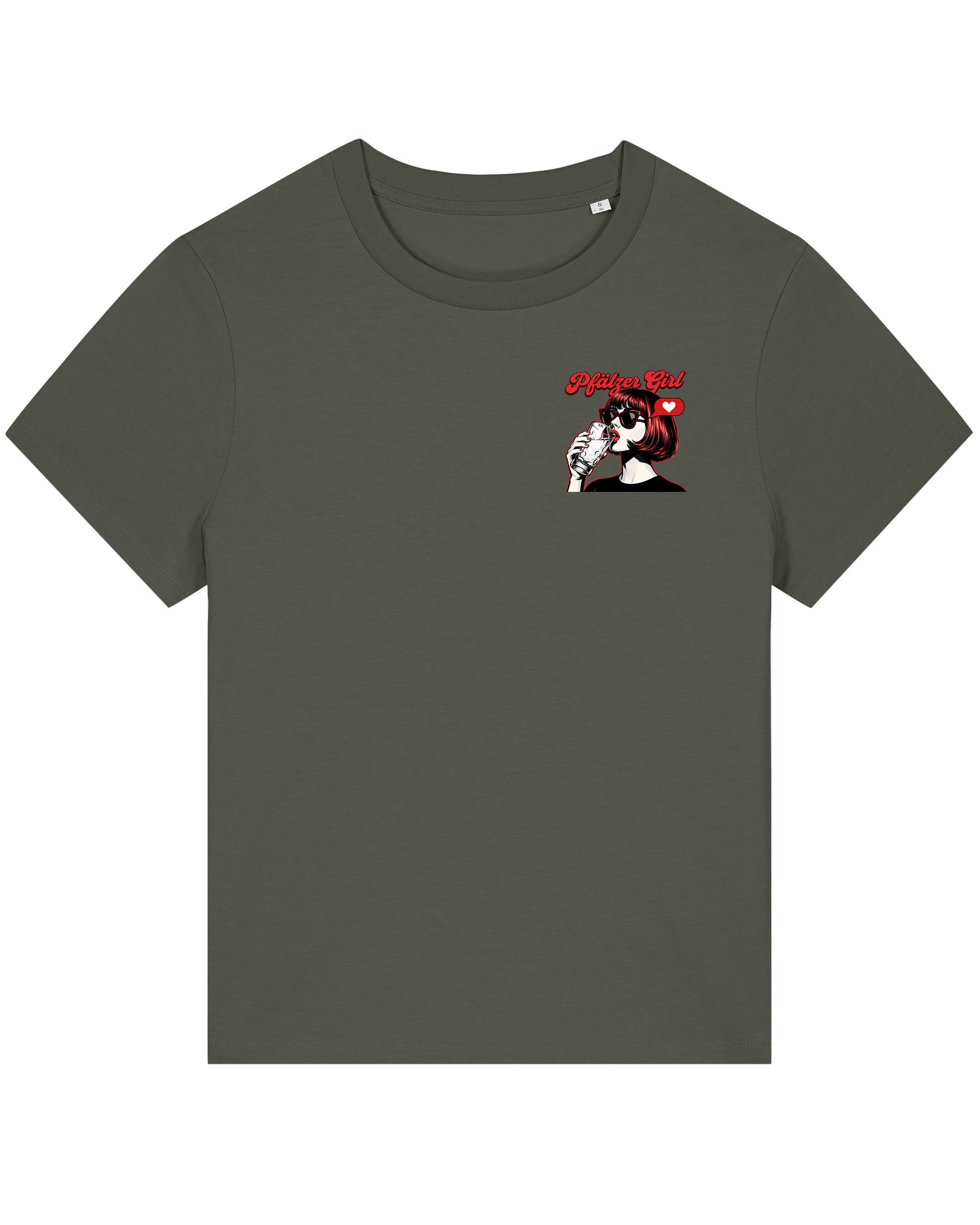 Pfälzer Girl Retro Damenshirt