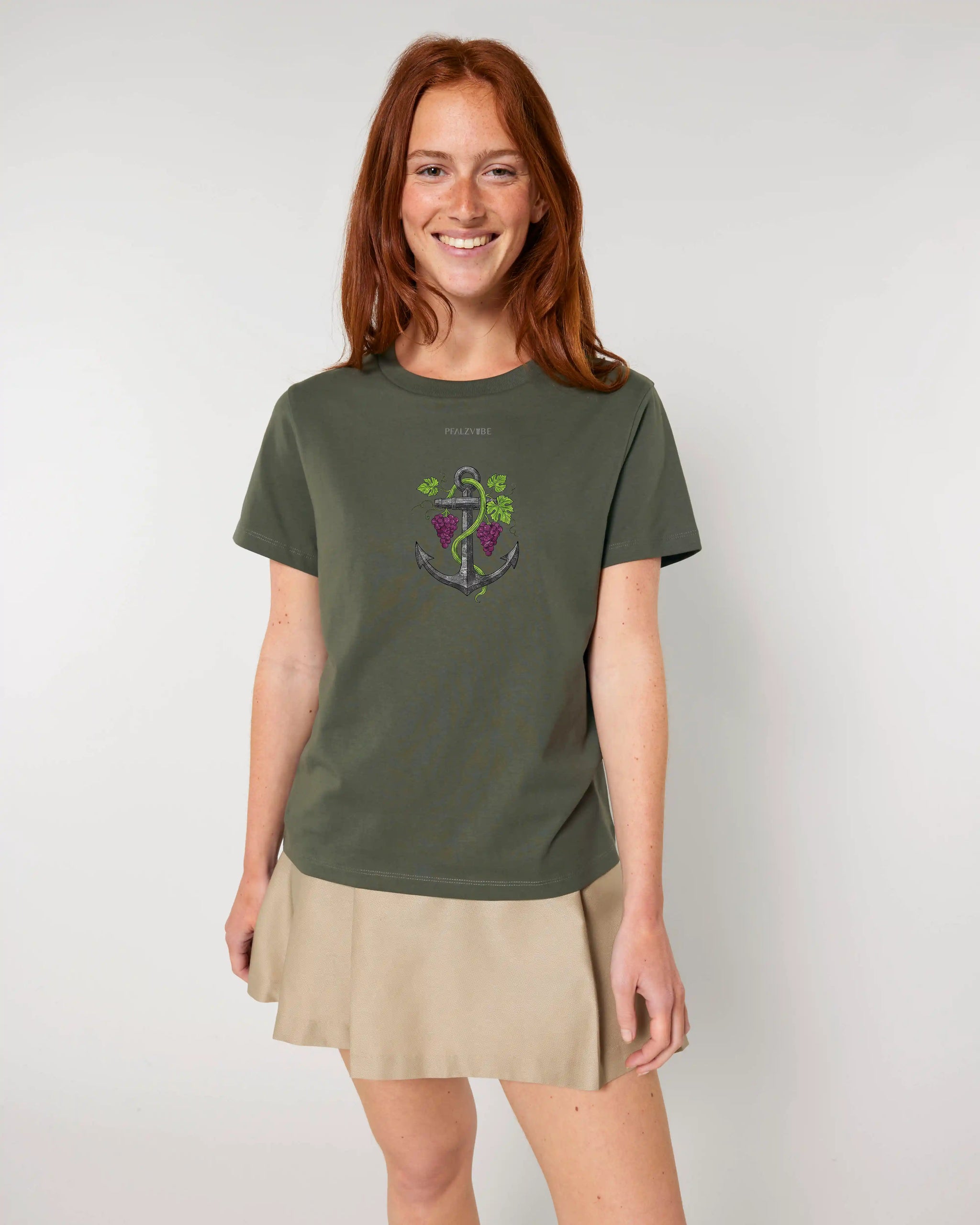 Pfalzanker Damenshirt – Weiteres Bild – Bio Pfaelzer Streetwear | PFALZVIBE