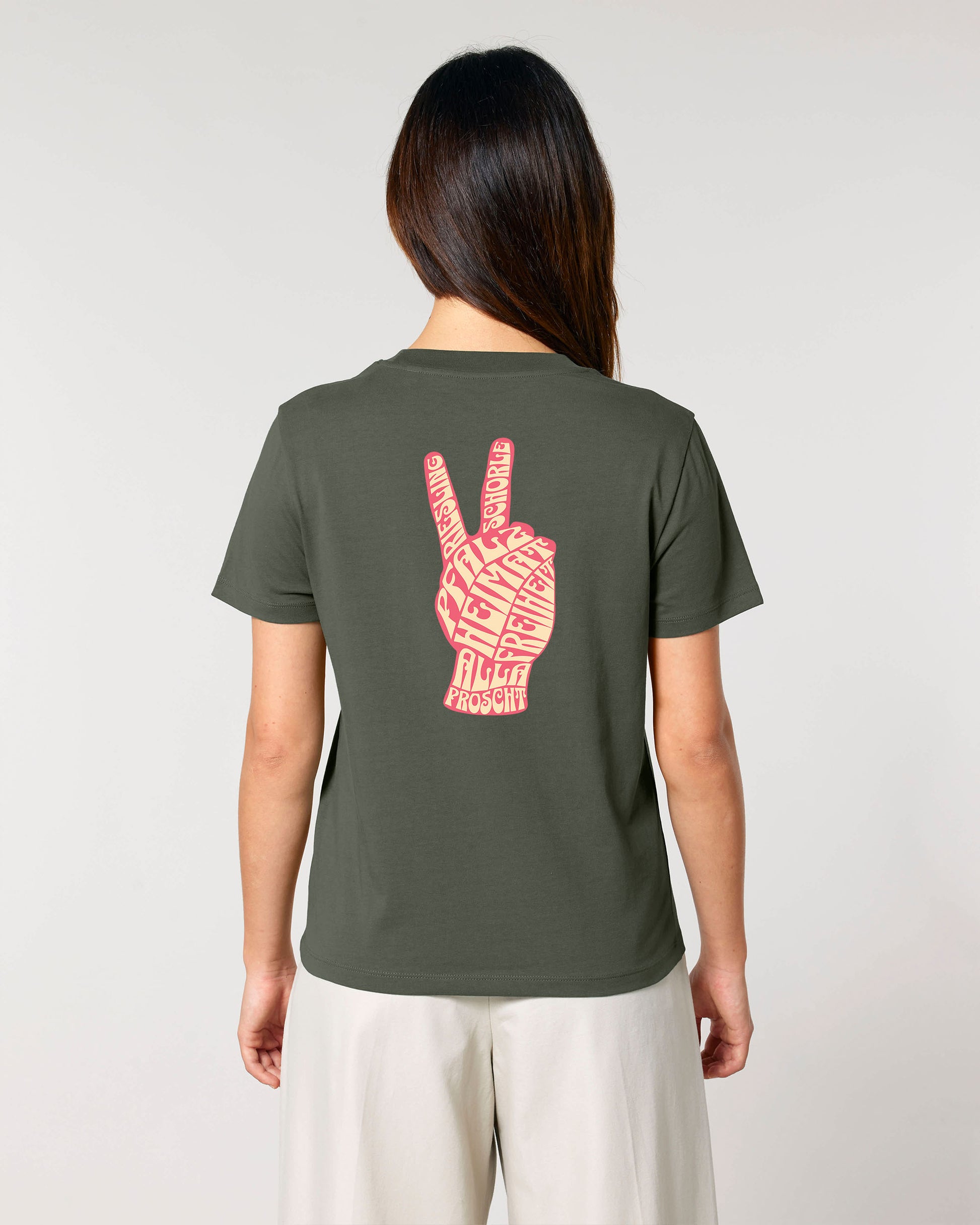 Pfälzer Stolz Damenshirt – Produktbild – Bio Pfaelzer Streetwear | PFALZVIBE