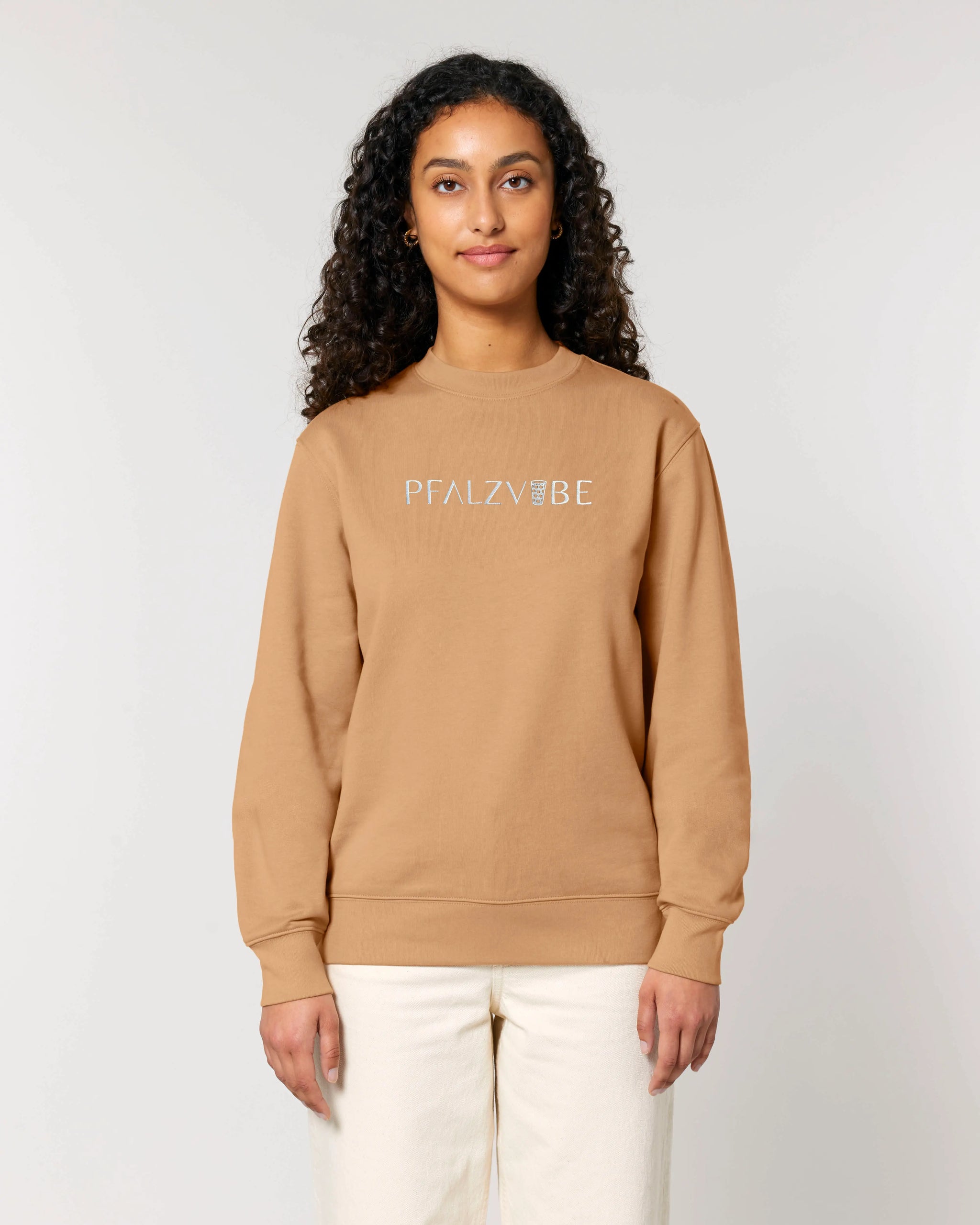PFALZVIBE Premium Stick Pullover – Produktbild – Bio Pfaelzer Streetwear | PFALZVIBE
