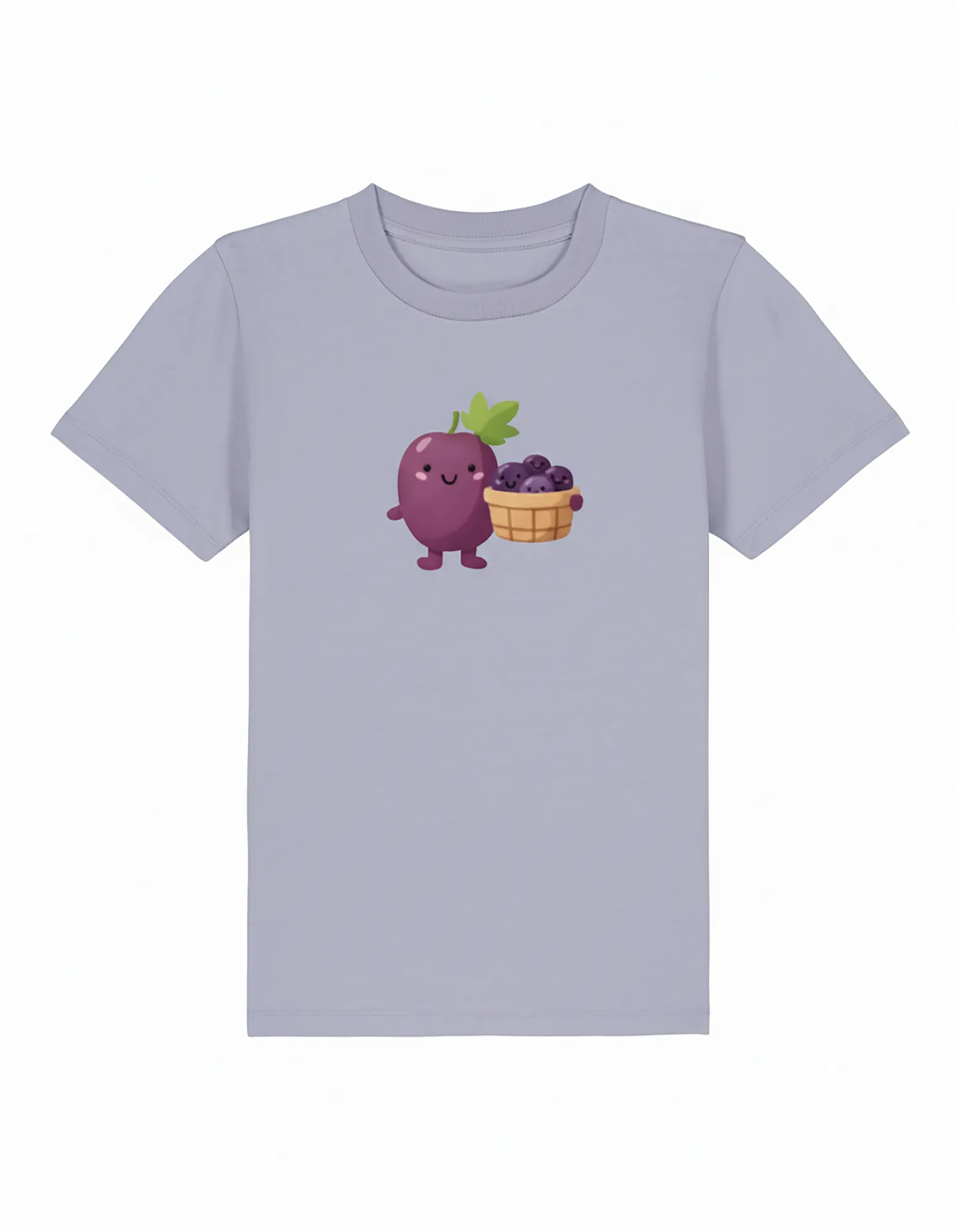Happy Traube Kinder T-Shirt – Produktbild – Bio Pfaelzer Streetwear | PFALZVIBE