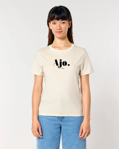 Ajo. Damenshirt – Produktbild – Bio Pfaelzer Streetwear | PFALZVIBE
