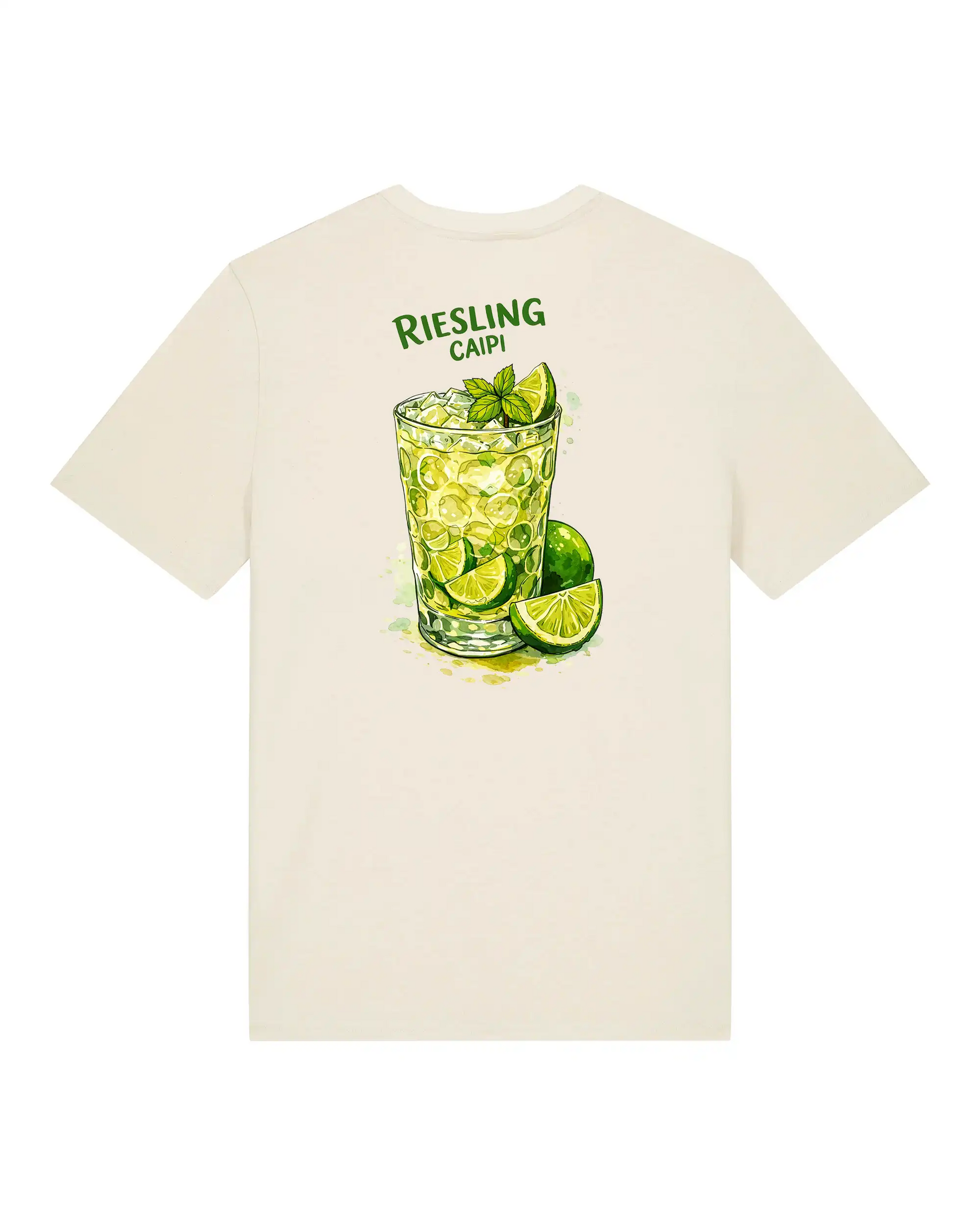 Riesling Caipi T-Shirt – Produktbild – Bio Pfaelzer Streetwear | PFALZVIBE