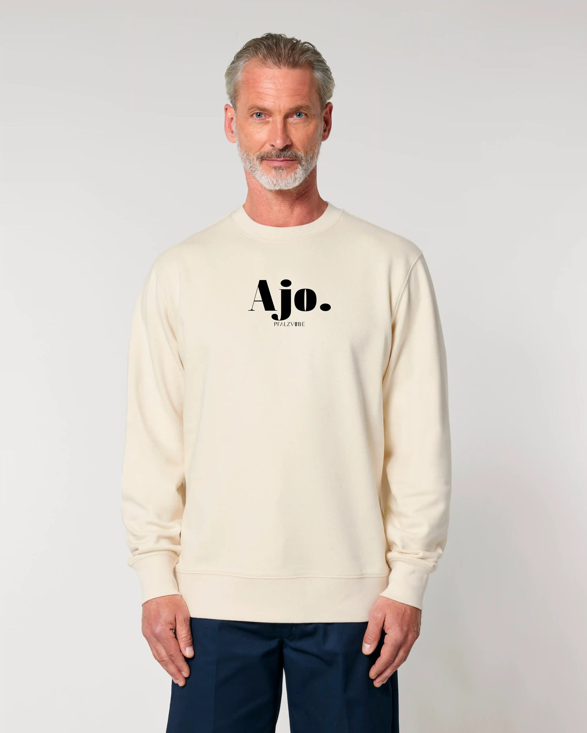 Ajo. Pullover – Produktbild – Bio Pfaelzer Streetwear | PFALZVIBE