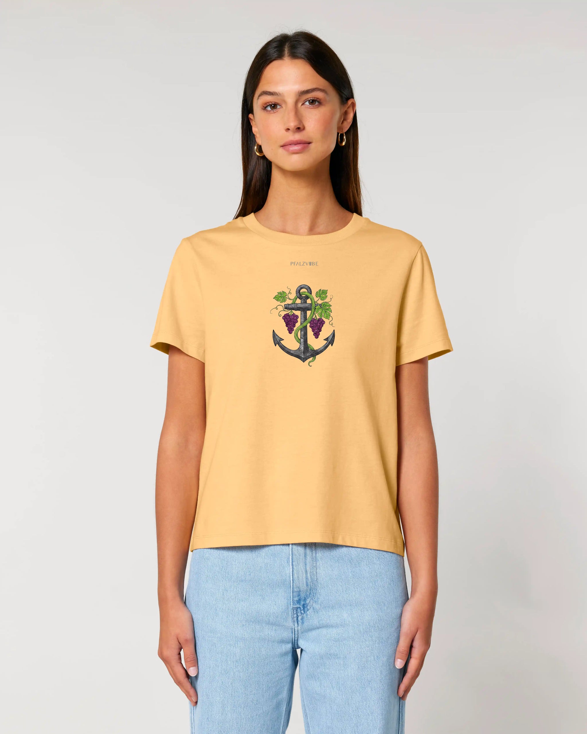 Pfalzanker Damenshirt – Produktbild – Bio Pfaelzer Streetwear | PFALZVIBE