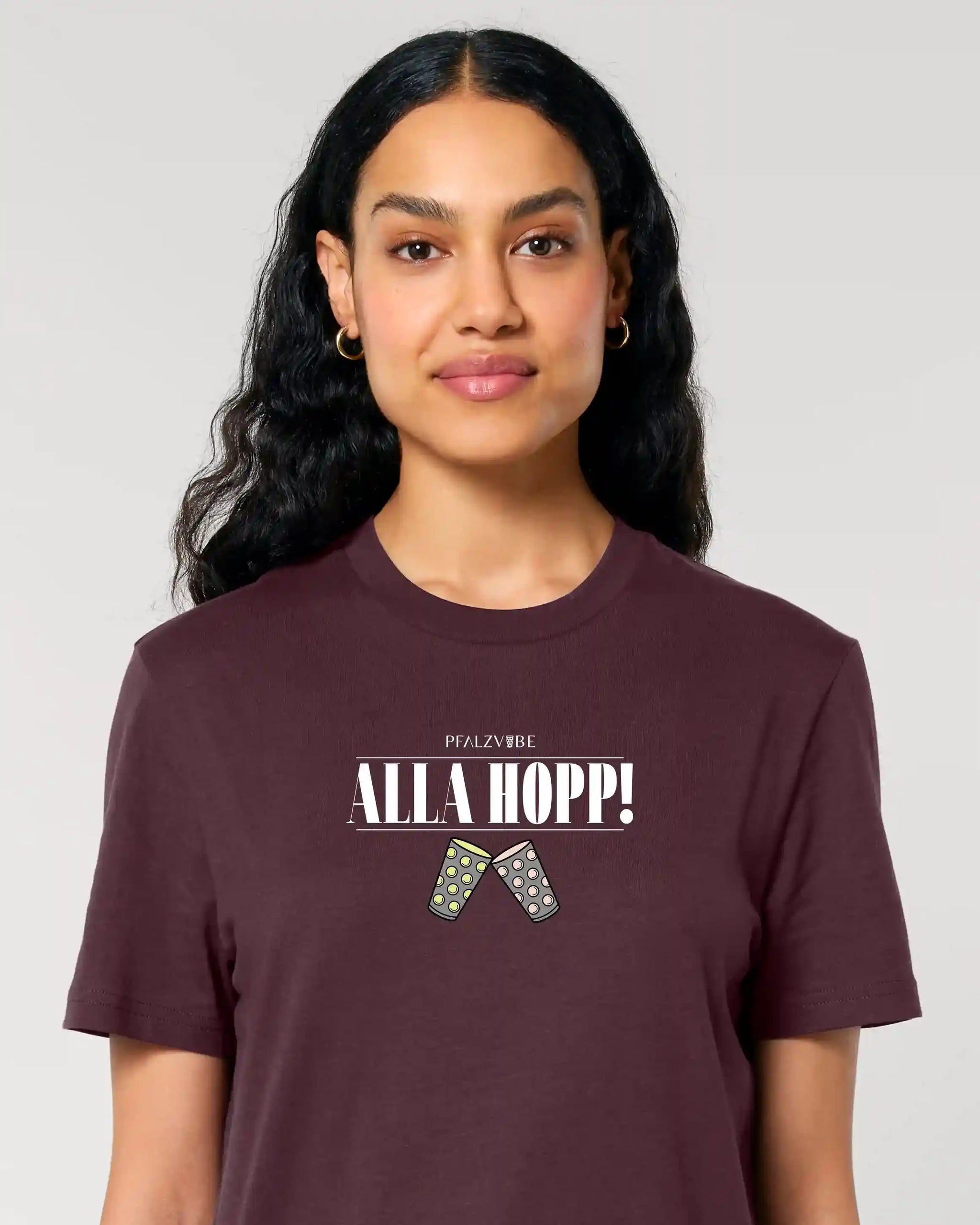 ALLA HOPP! T-Shirt – Produktbild – Bio Pfaelzer Streetwear | PFALZVIBE