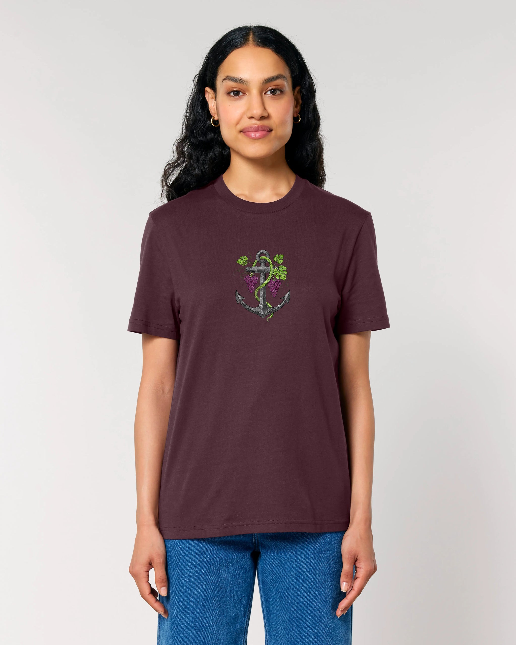 Pfalzanker T-Shirt - Brustprint groß – Produktbild – Bio Pfaelzer Streetwear | PFALZVIBE