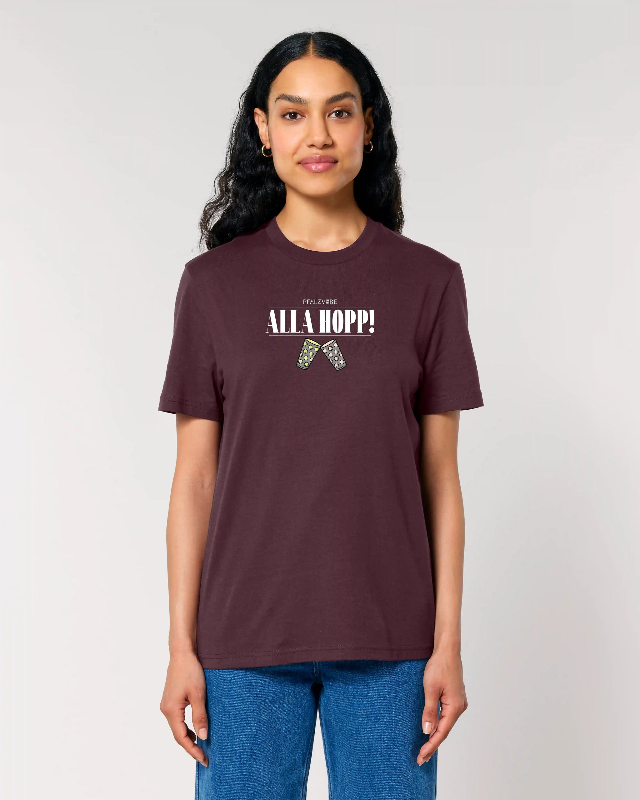 ALLA HOPP! T-Shirt – Produktbild – Bio Pfaelzer Streetwear | PFALZVIBE
