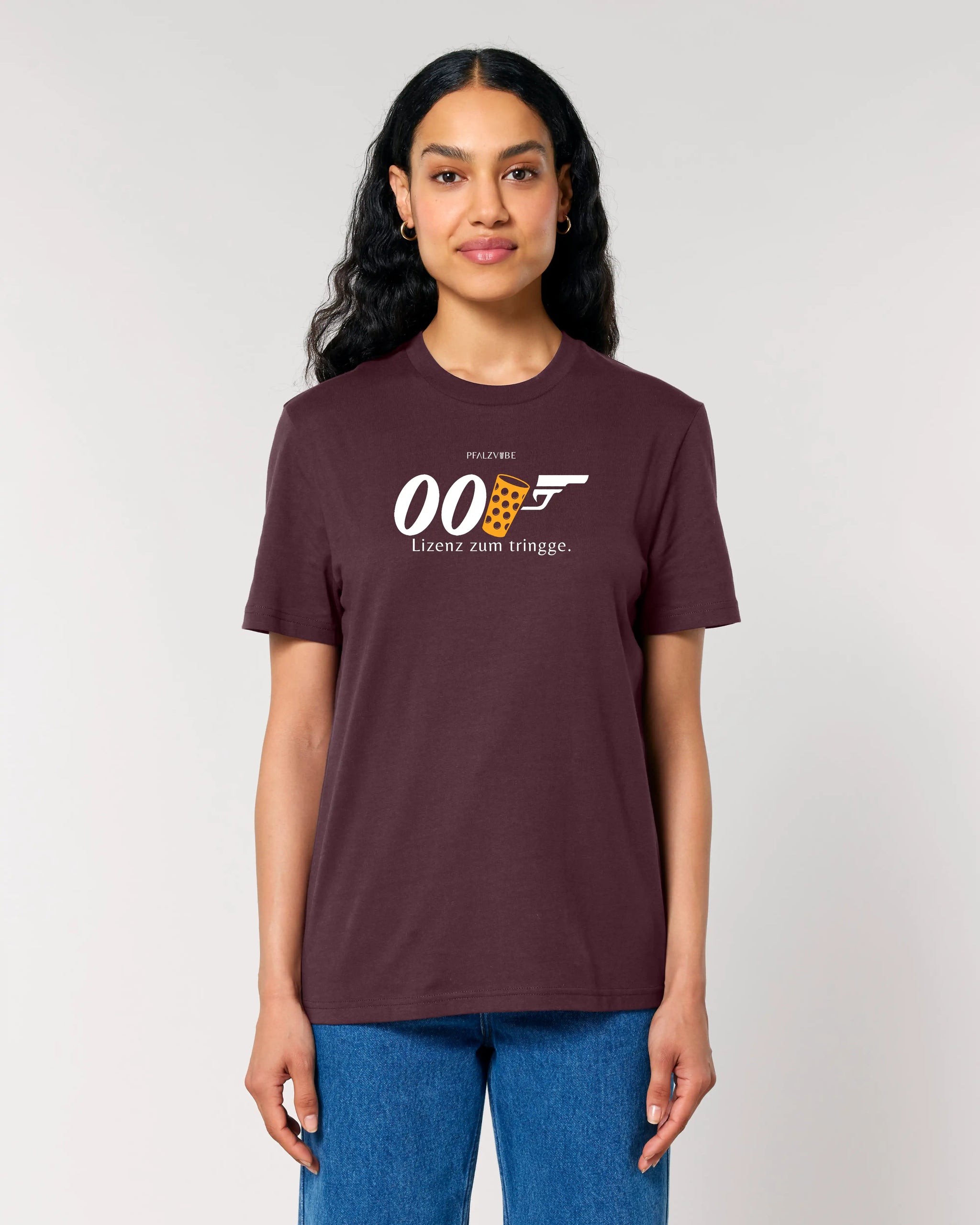 00Schorle T-Shirt - Lizenz zum tringge. – Produktbild – Bio Pfaelzer Streetwear | PFALZVIBE
