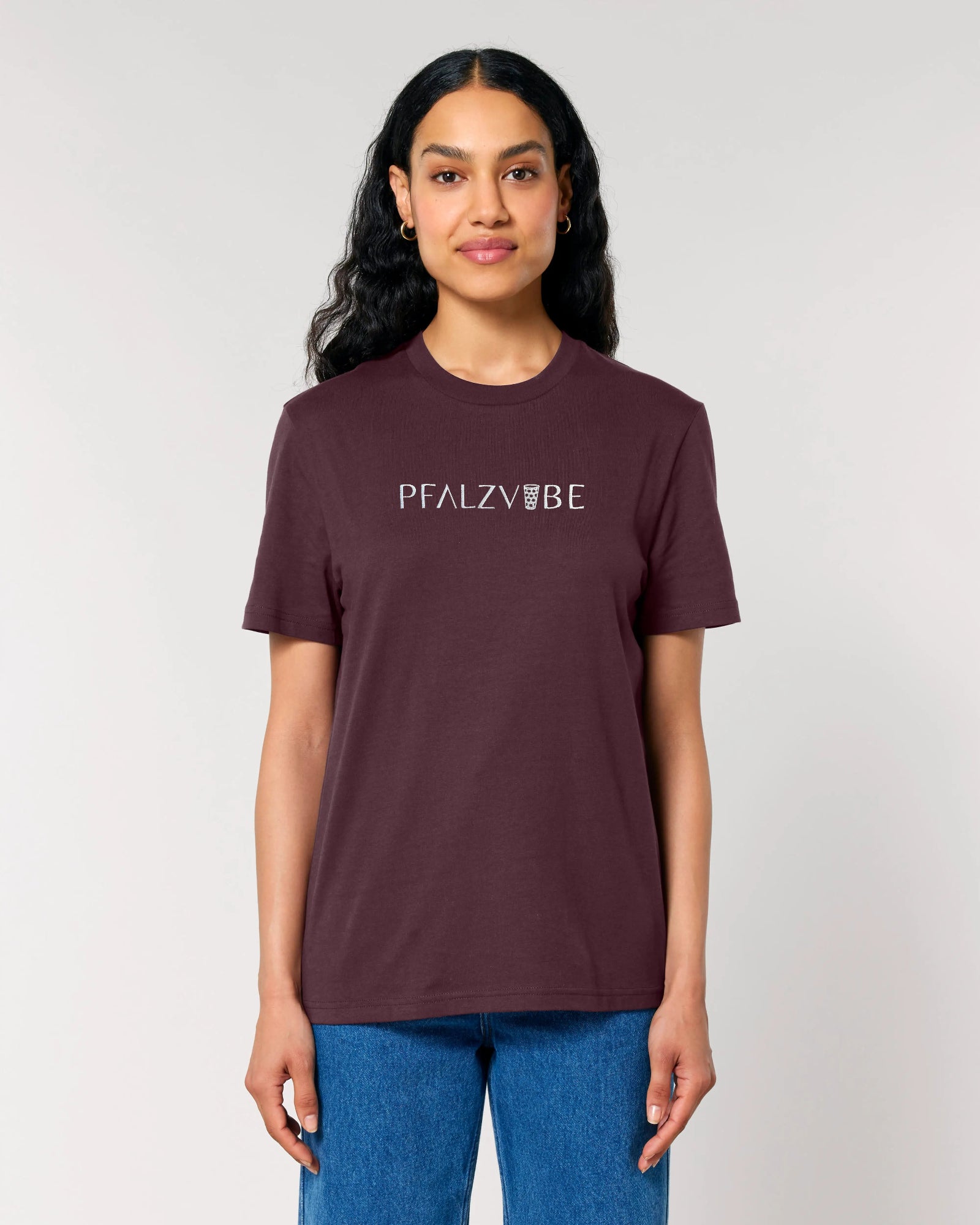 PFALZVIBE Logo-Stick T-Shirt – Produktbild – Bio Pfaelzer Streetwear | PFALZVIBE