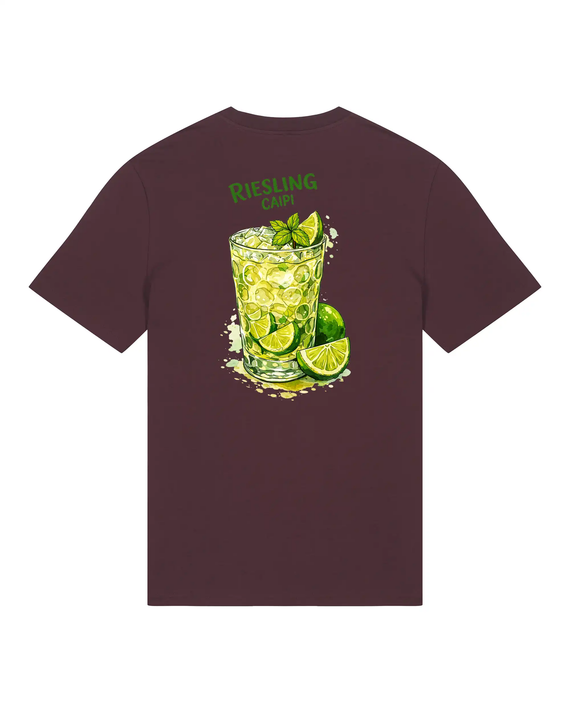 Riesling Caipi T-Shirt – Produktbild – Bio Pfaelzer Streetwear | PFALZVIBE